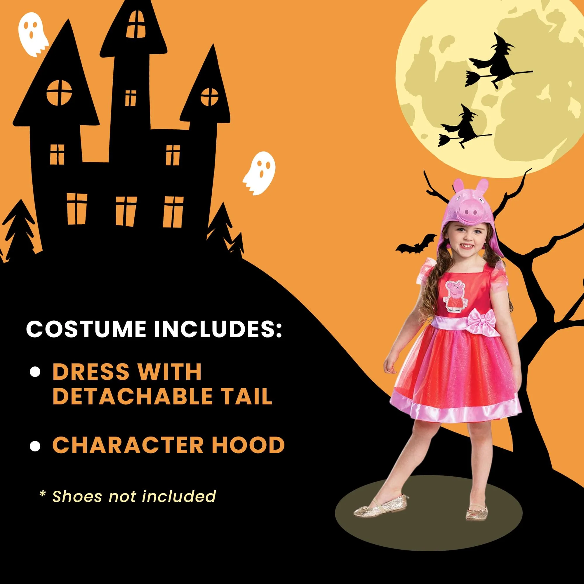 Peppa Pig Peppa Pig Tutu Toddler Costume - Image 3