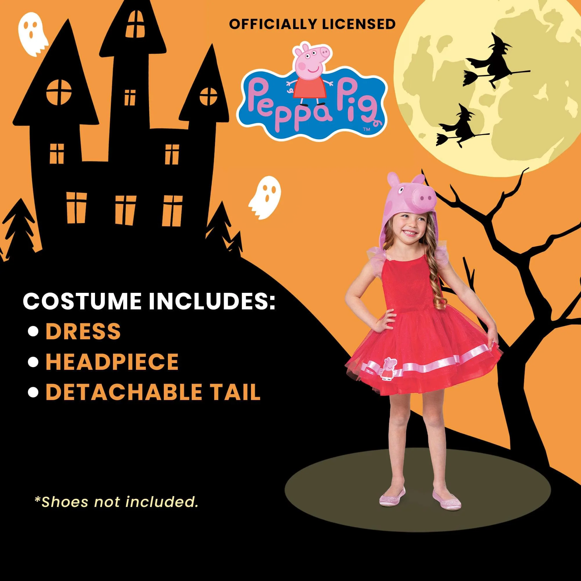 Peppa Pig Tutu Classic Toddler Costume - Image 21