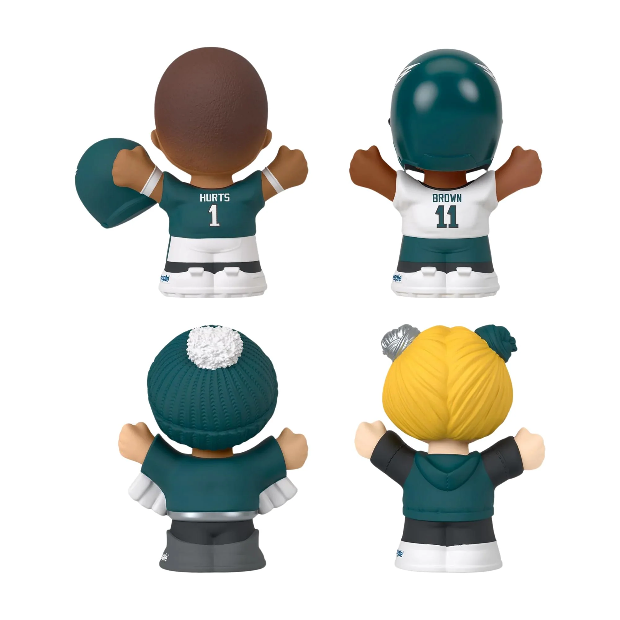 Philadelphia Eagles 4-Piece NFL Little People Collector Set - Image 4