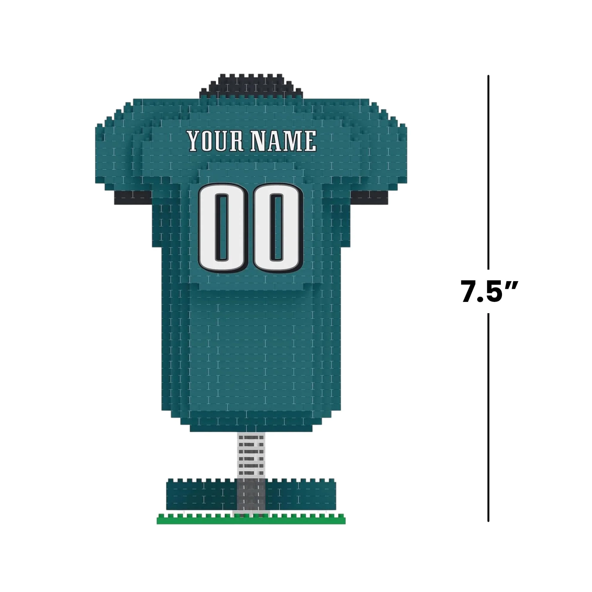 Philadelphia Eagles NFL BRXLZ Jersey 1039-Piece Building Block Set - Image 7