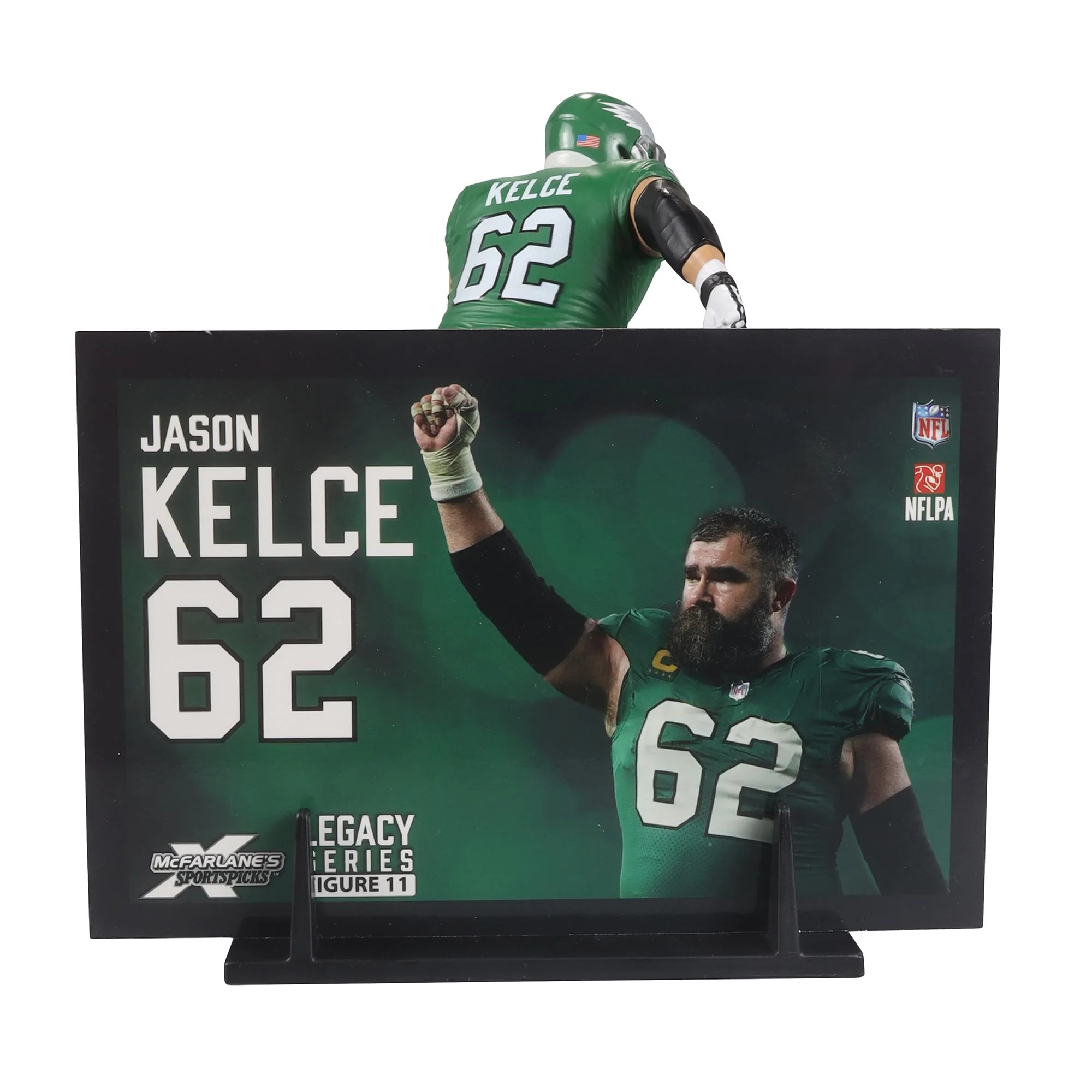Philadelphia Eagles NFL Jason Kelce McFarlane Action Figure - Image 3