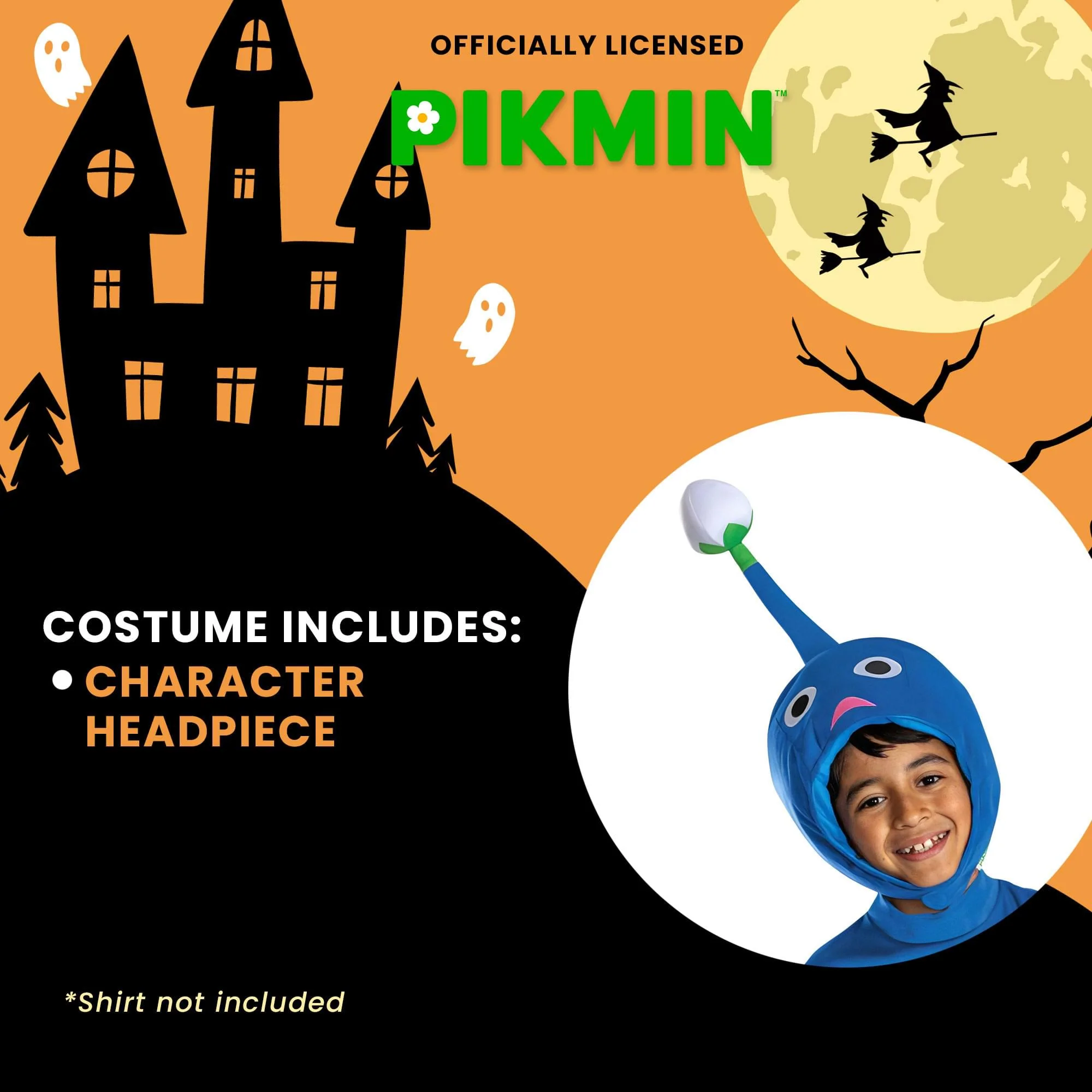 Pikmin Blue Costume Headpiece | Unisize 8+ - Image 5