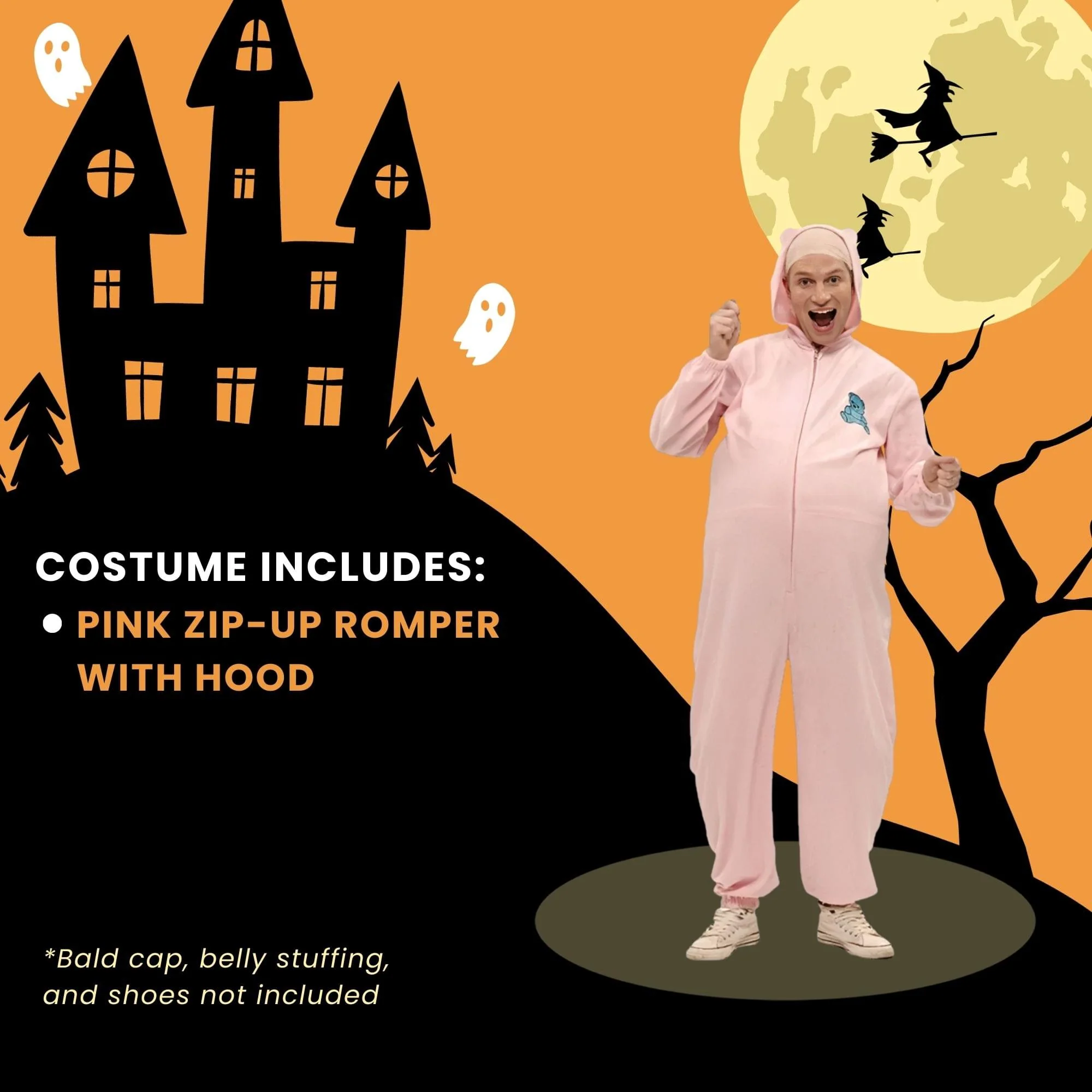 Pink Baby Adult Costume - Image 5