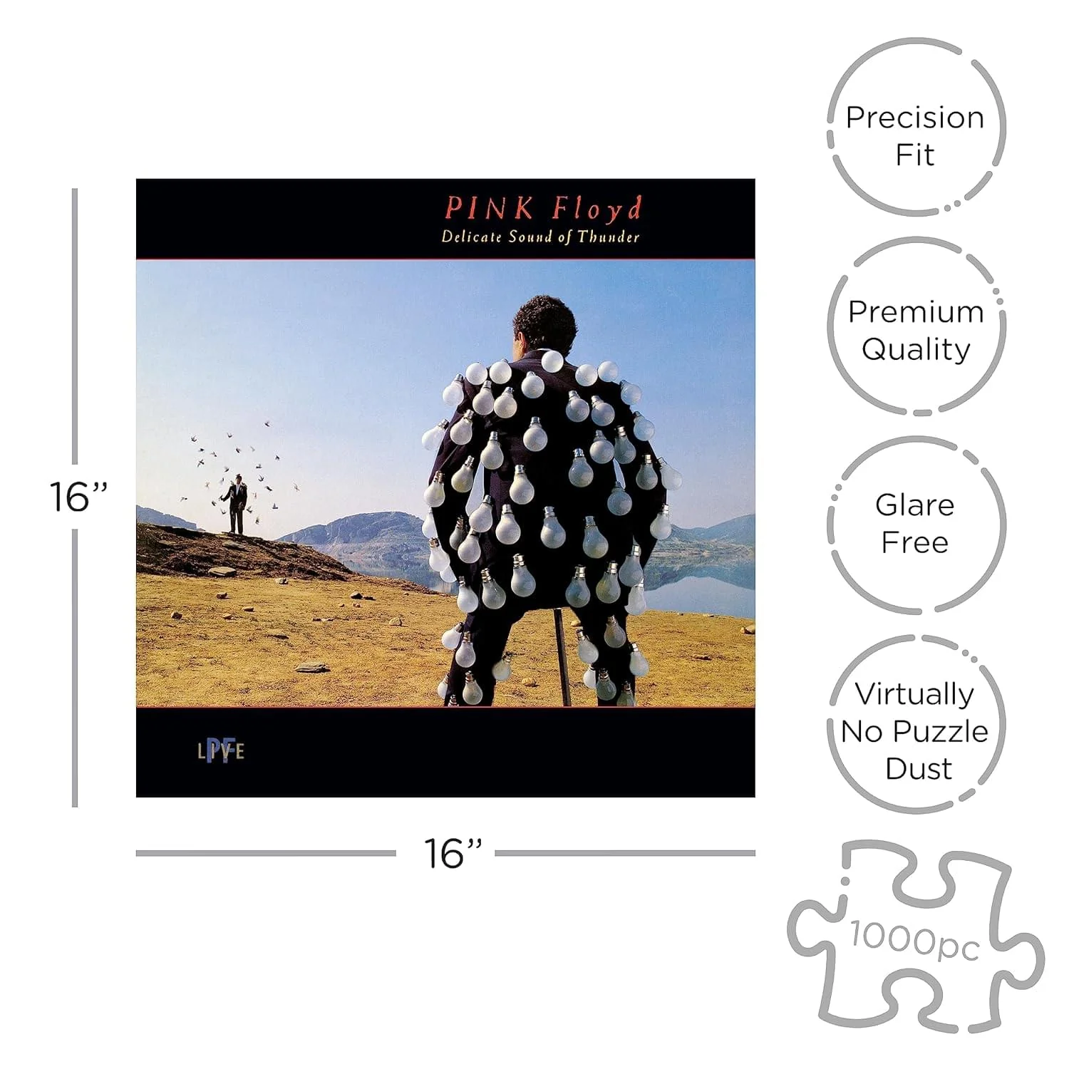 Pink Floyd Delicate Sound Of Thunder 1000 Piece Jigsaw Puzzle - Image 2