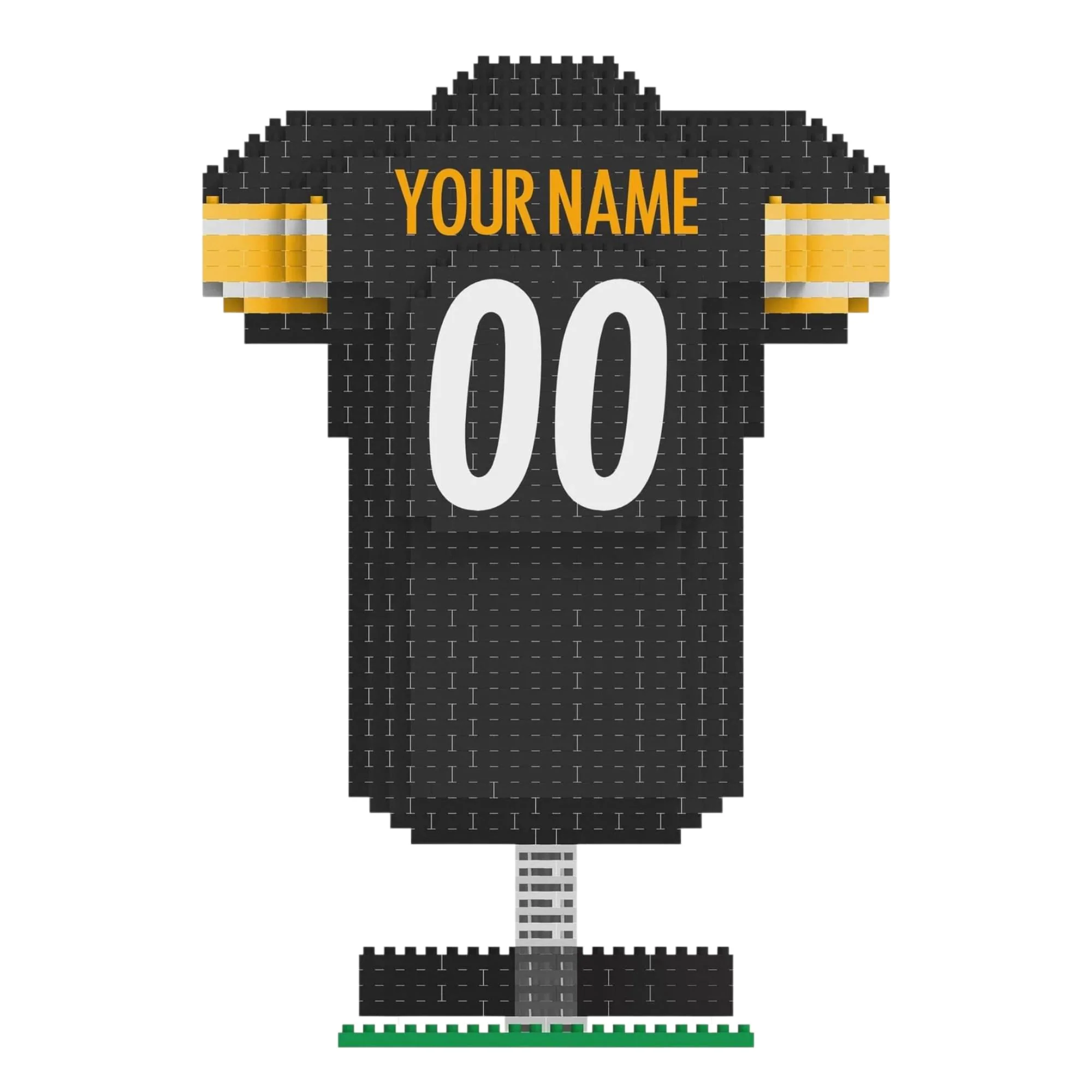 Pittsburgh Steelers NFL BRXLZ Jersey 1049-Piece Building Block Set - Image 3