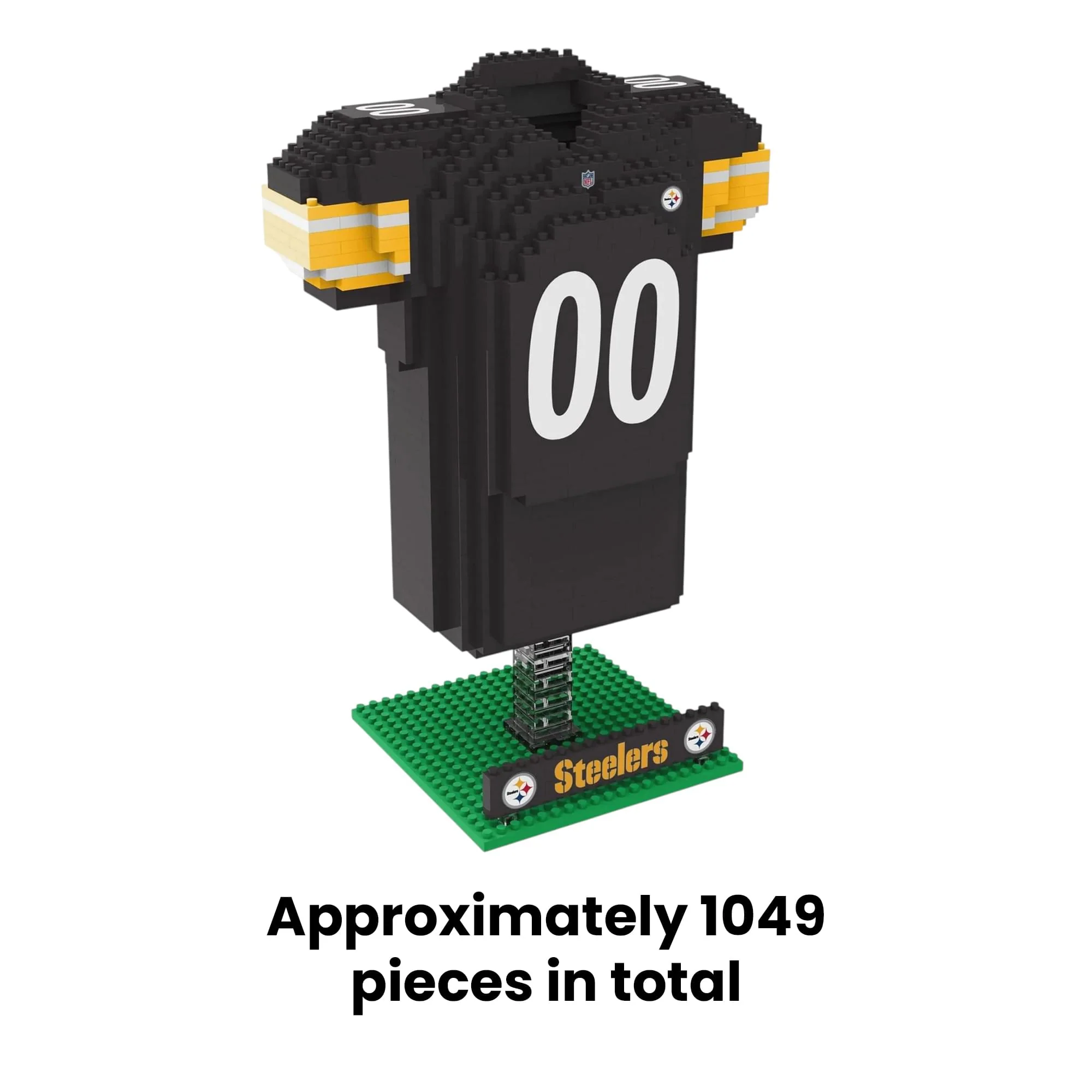 Pittsburgh Steelers NFL BRXLZ Jersey 1049-Piece Building Block Set - Image 4