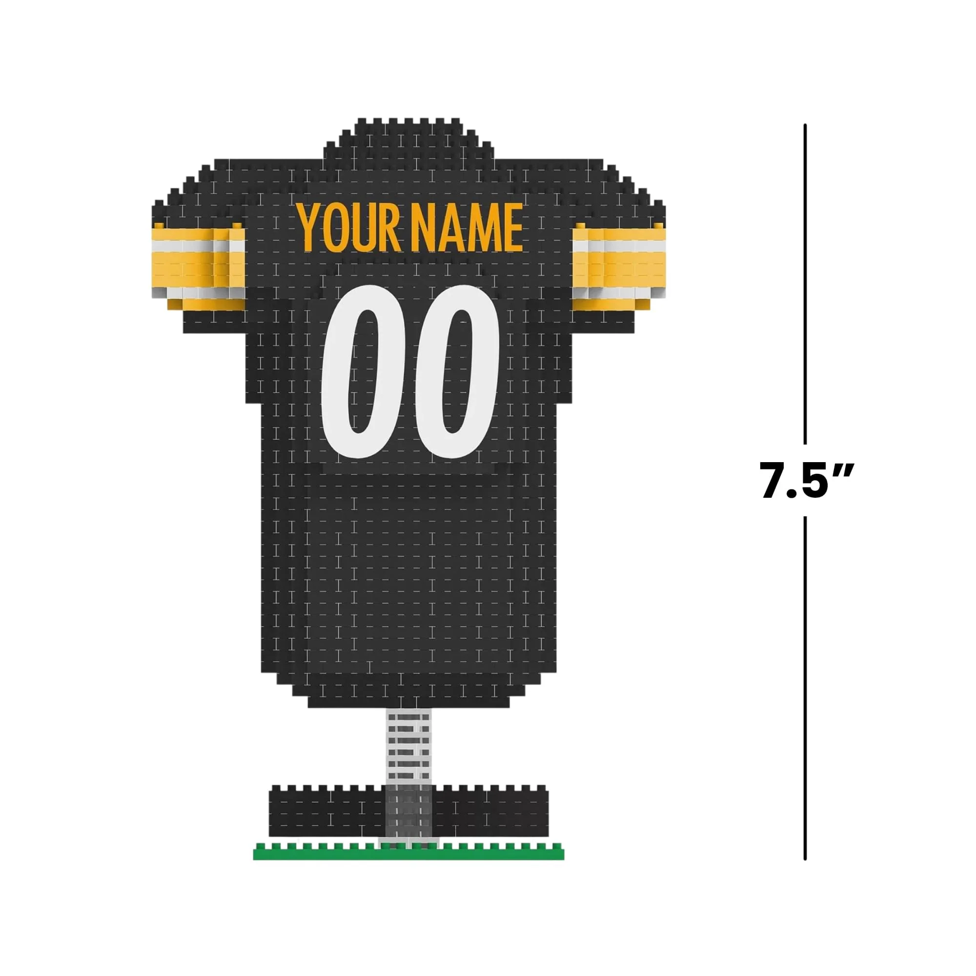 Pittsburgh Steelers NFL BRXLZ Jersey 1049-Piece Building Block Set - Image 7