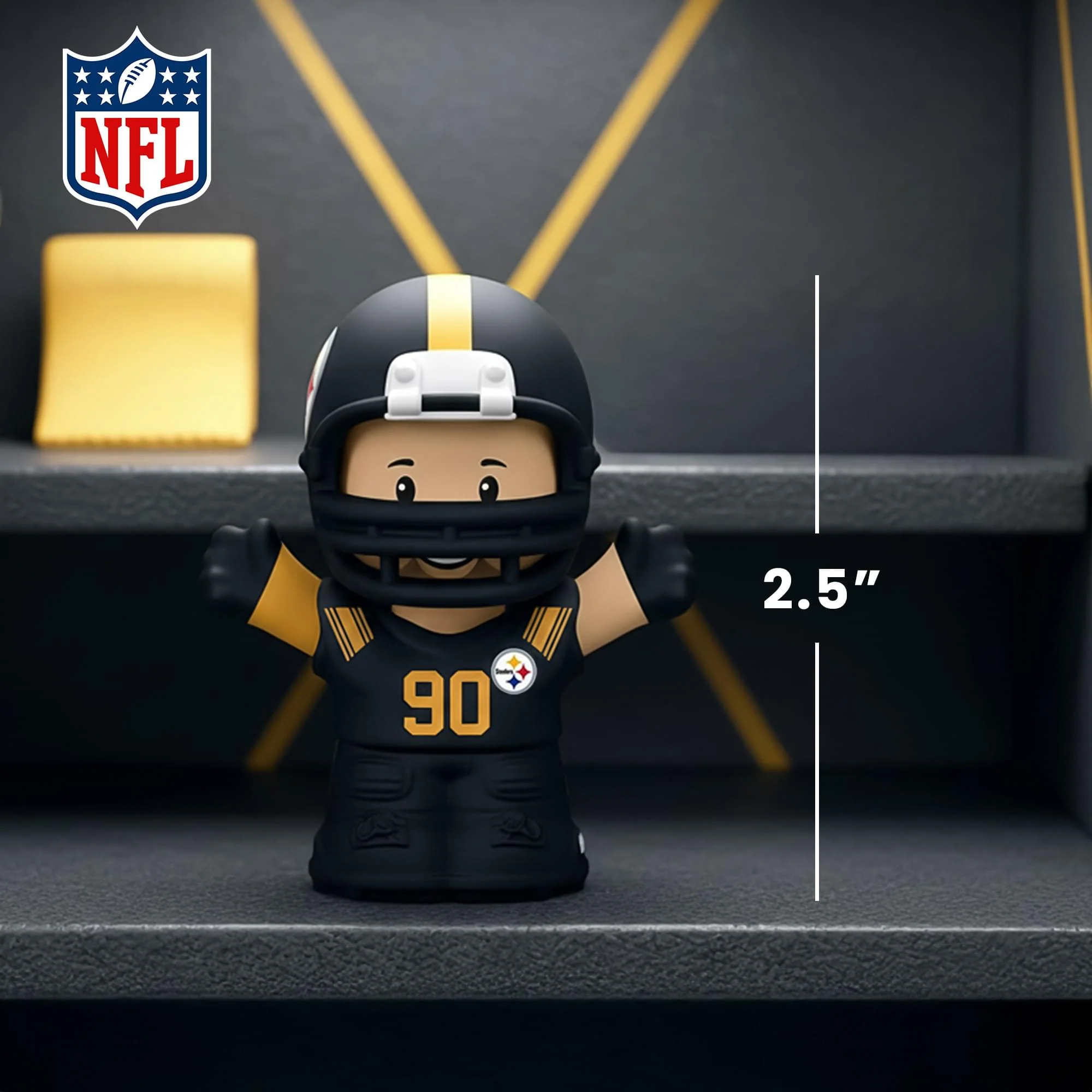 Pittsburgh Steelers NFL Little People Collector Set | Alternate Jersey - Image 7