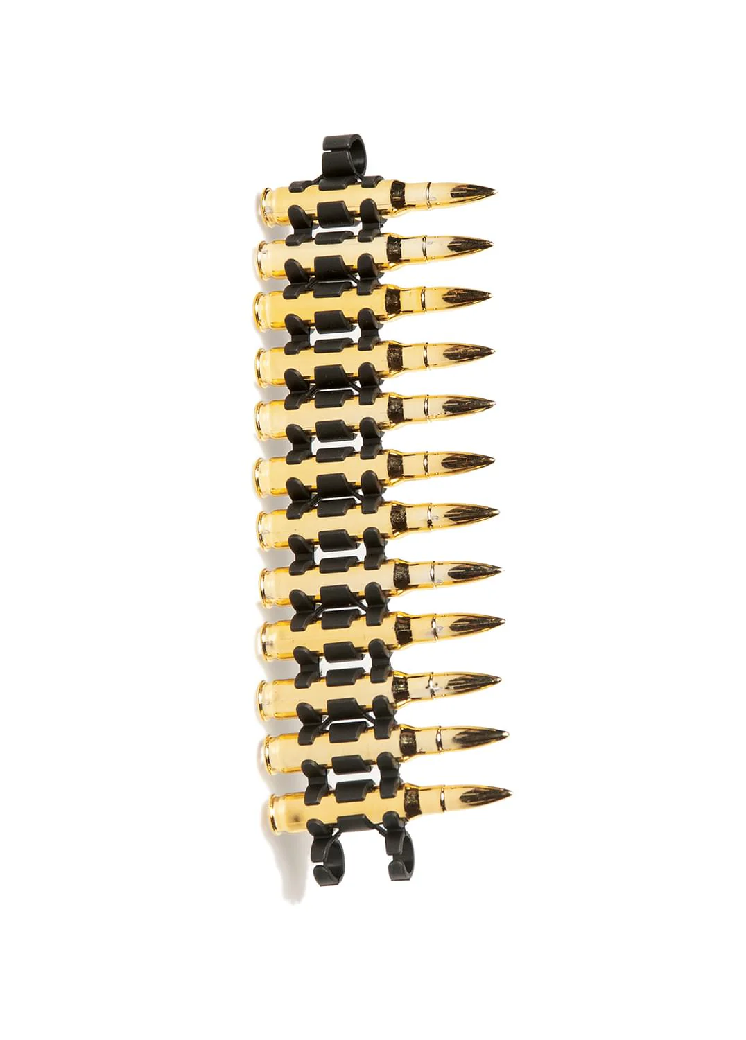 Plastic Chrome Bullet Clip Costume Accessory