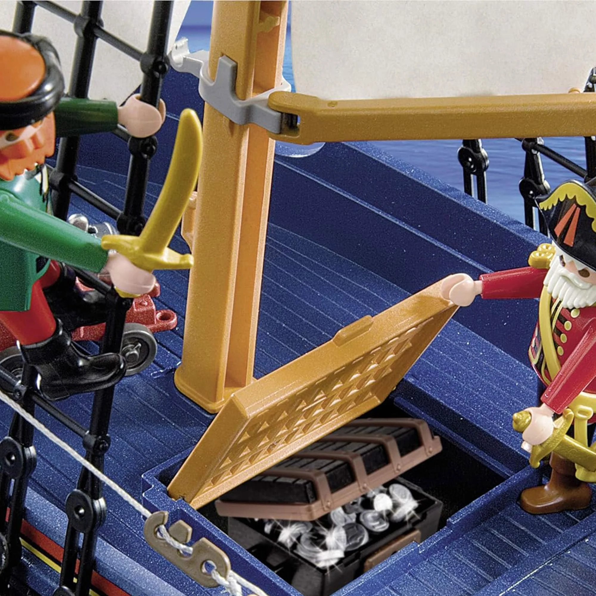 Playmobil 5810 Pirate Ship 84 Piece Building Set - Image 4
