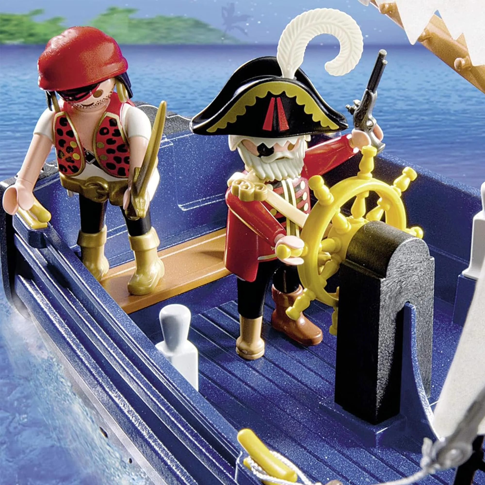 Playmobil 5810 Pirate Ship 84 Piece Building Set - Image 5