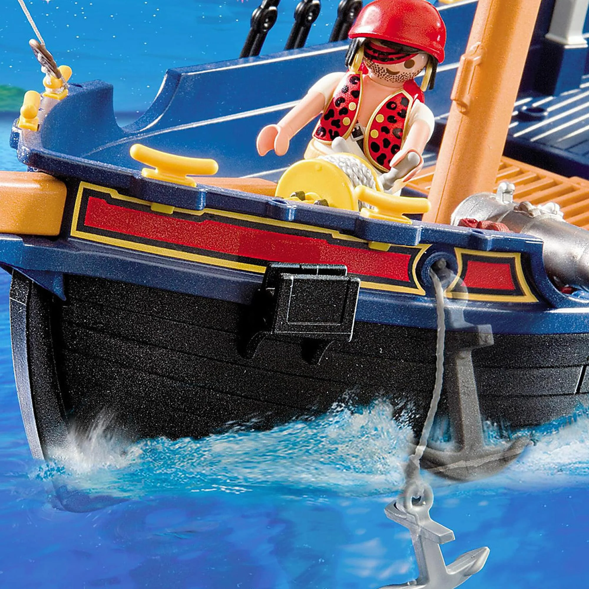 Playmobil 5810 Pirate Ship 84 Piece Building Set - Image 6