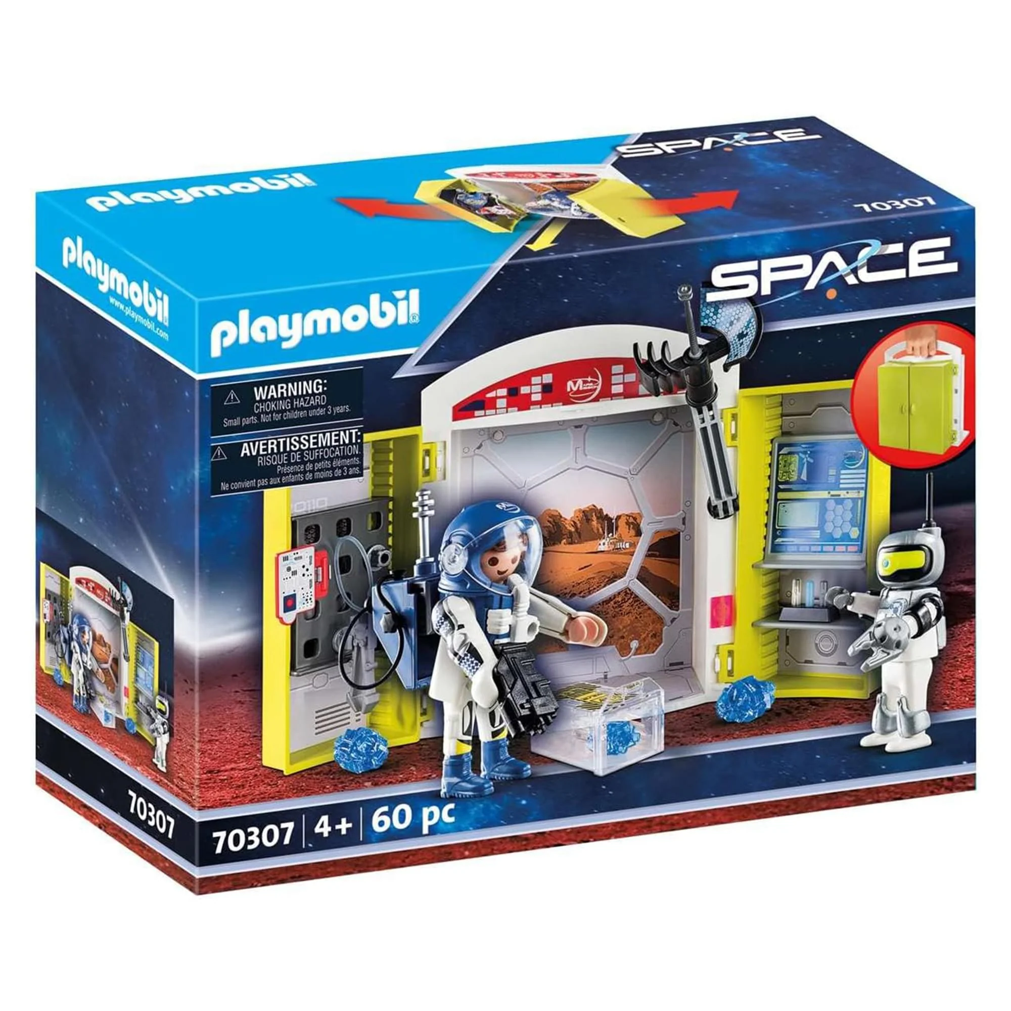 Playmobil #70307 Mars Mission Space 60 Piece Building Set - Image 4