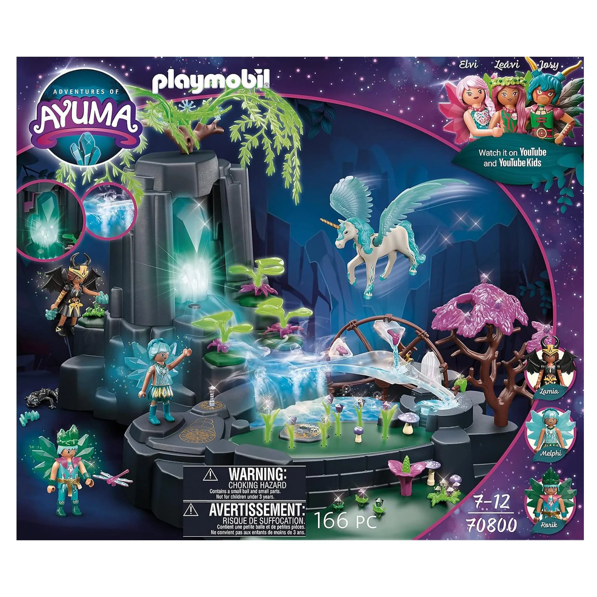 Playmobil 70800 Adventures of Ayuma Magical Energy Source 166-Piece Building Set - Image 9