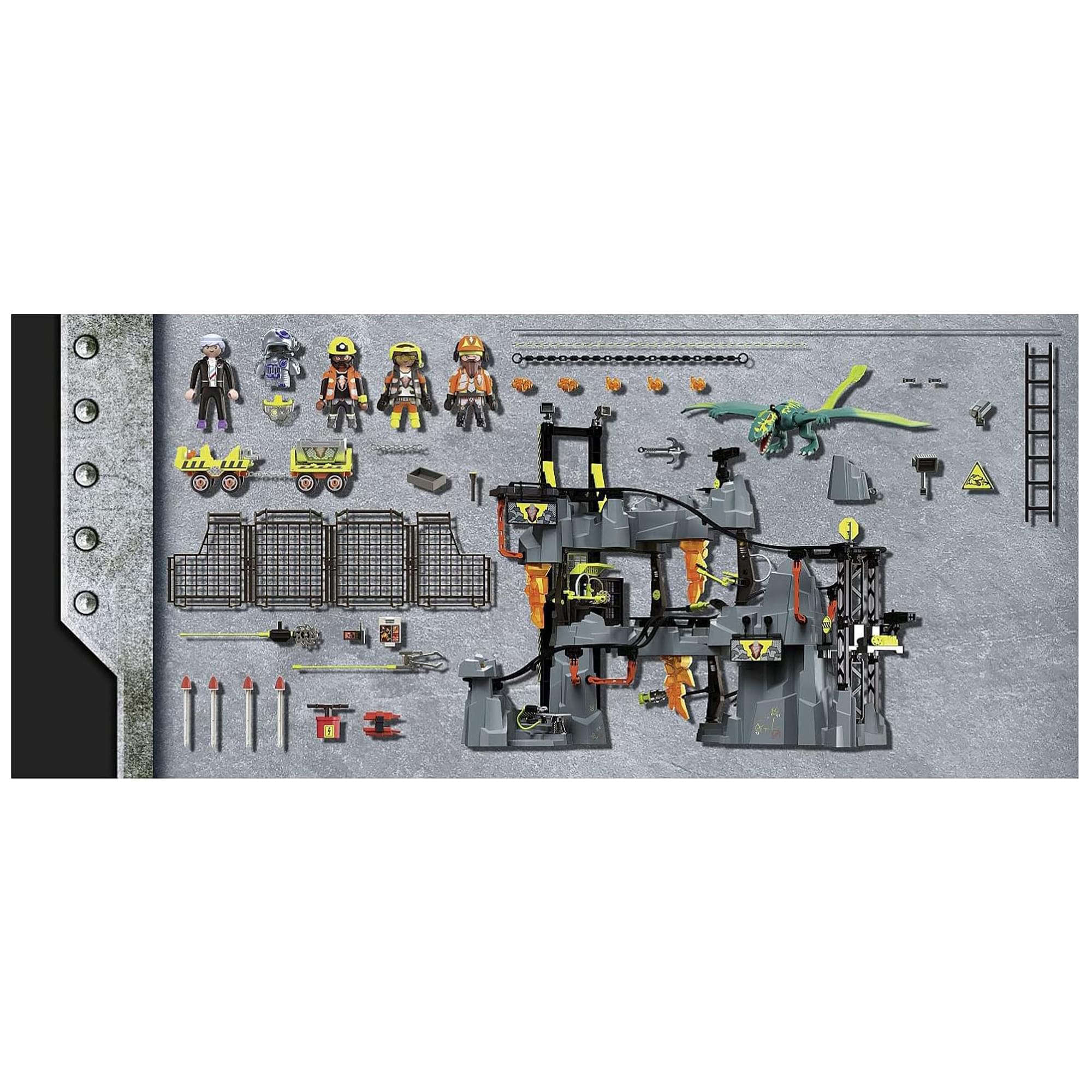 Playmobil #70925 Dino Rise Dino Mine 386 Piece Building Set - Image 8