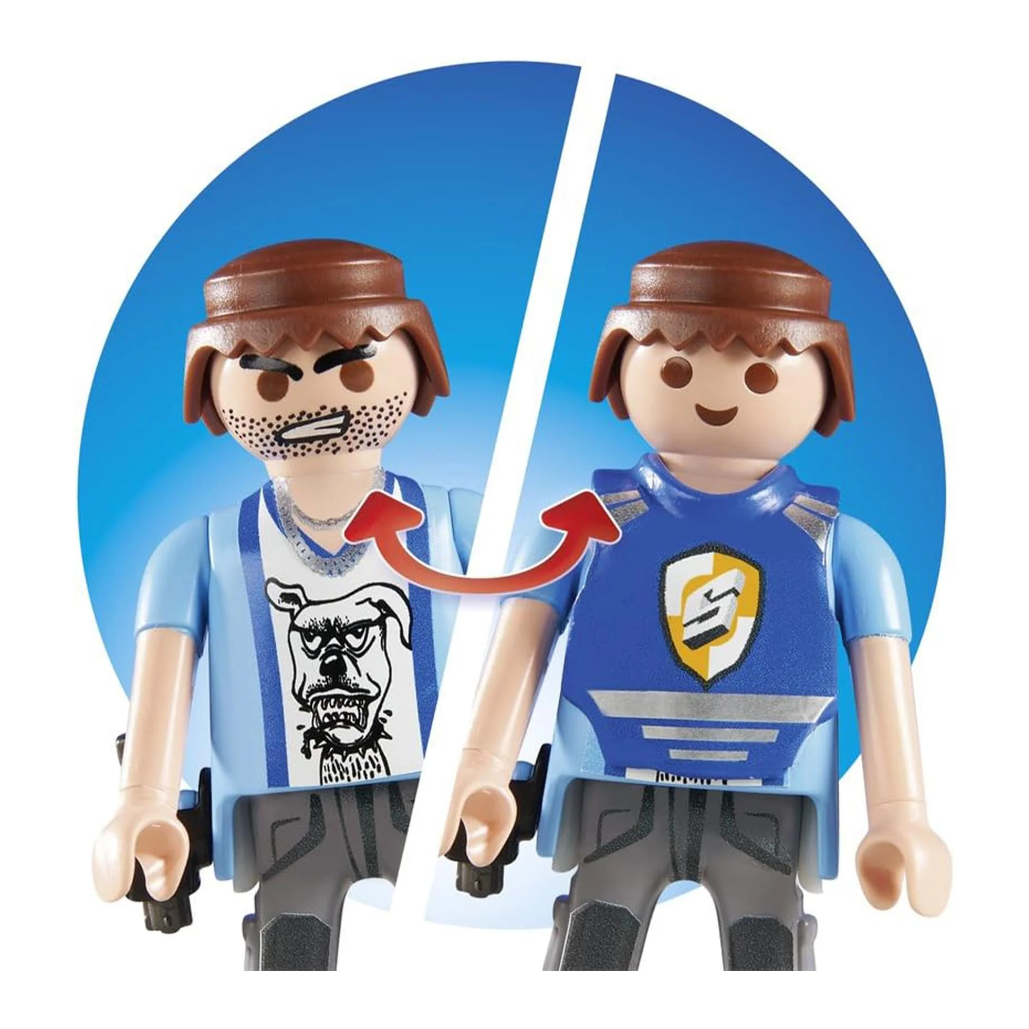 Playmobil 9371 City Action Armored Van 66-Piece Building Set - Image 6