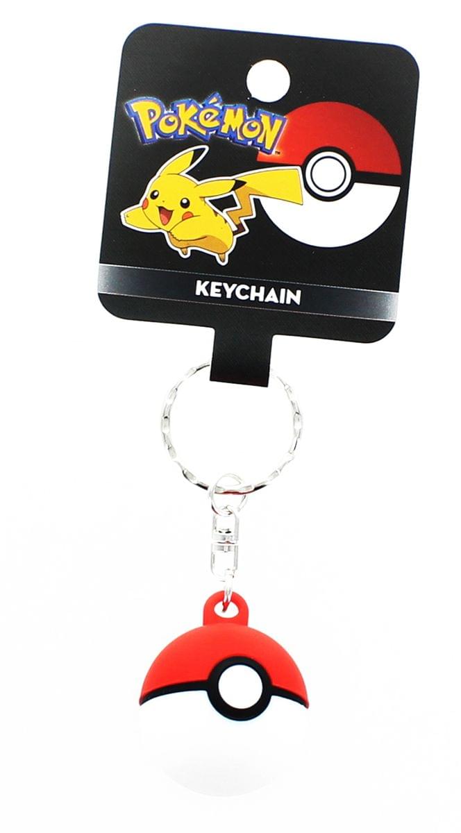 Pokemon 2-Inch Red Pokeball Key Ring