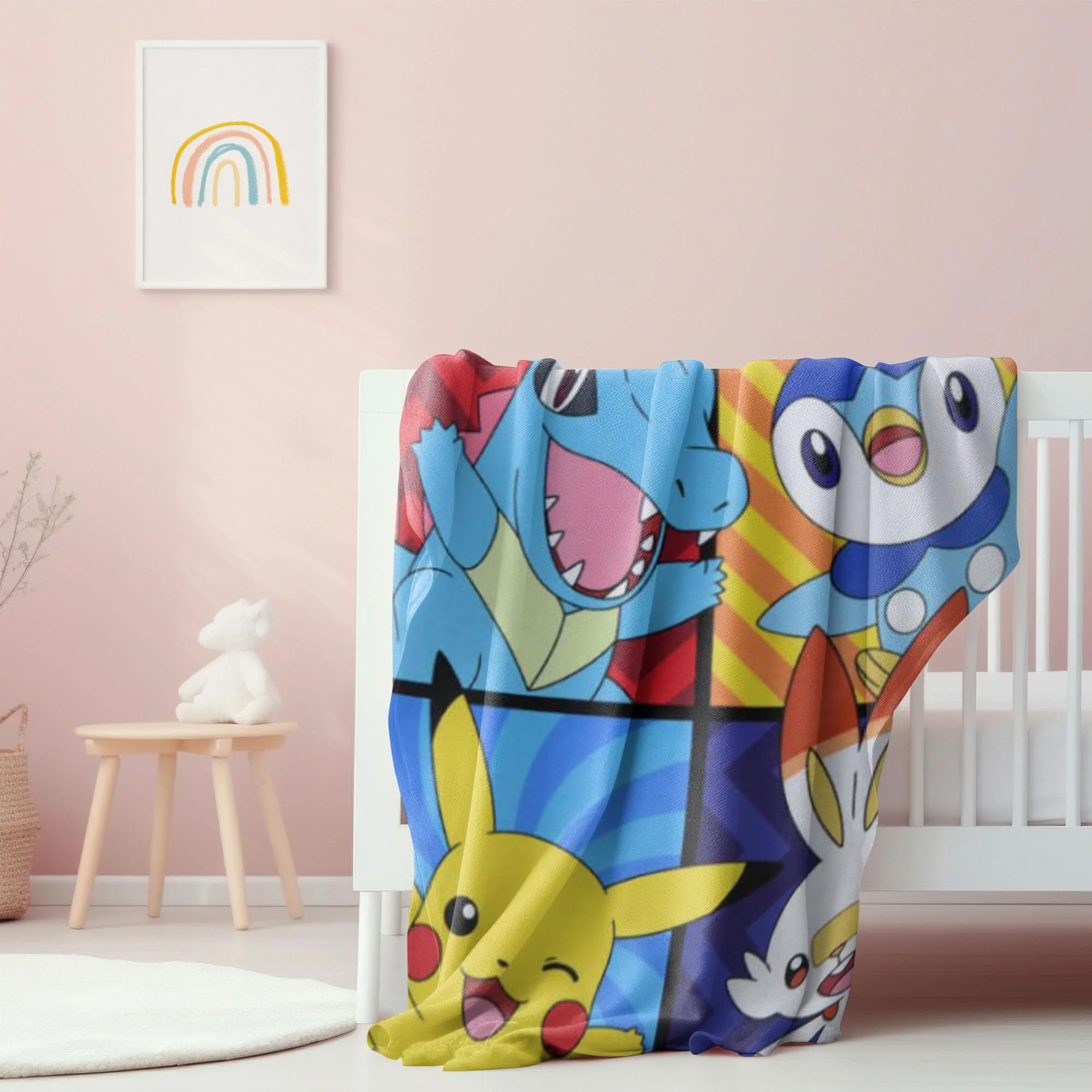 Pokemon Pikachu & Friends 46 x 60 Inch Silk Touch Throw Blanket - Image 4