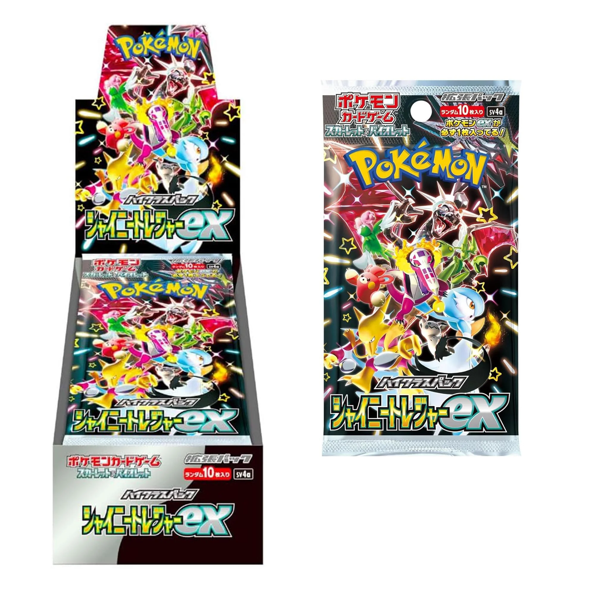Pokemon TCG Shiny Treasure Booster Box - Image 3