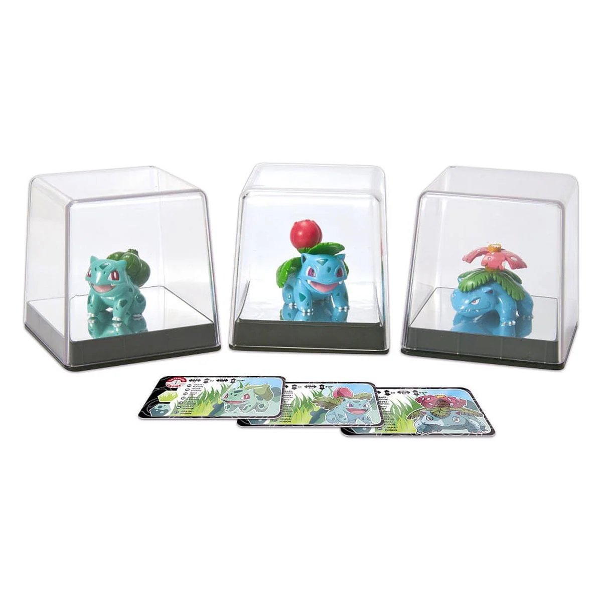 Pokemon Trainer's Choice 2" Mini Figure 3-Pack: Bulbasaur, Ivysaur and Venusaur