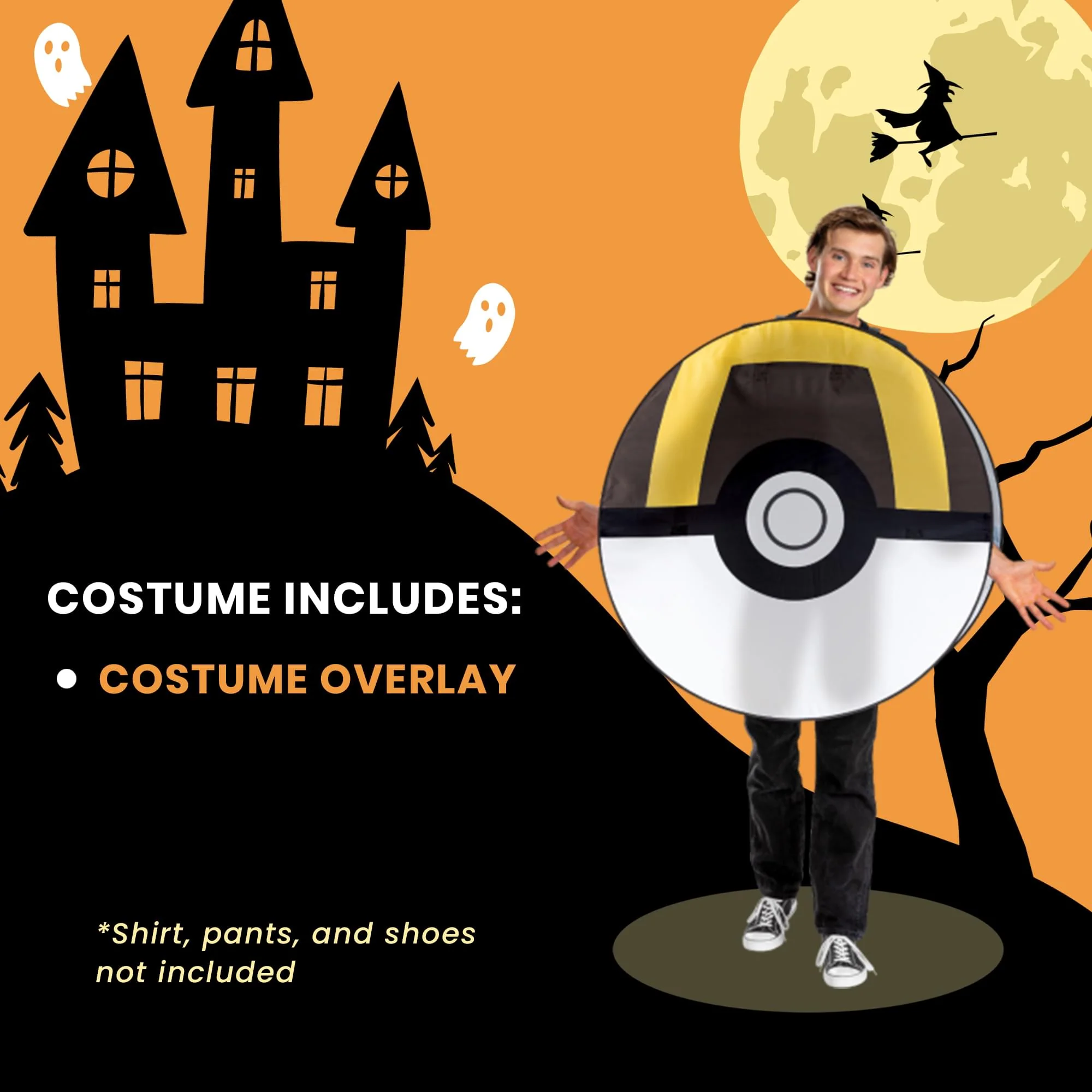 Pokemon Ultra Ball Child Costume | One Size - Image 6