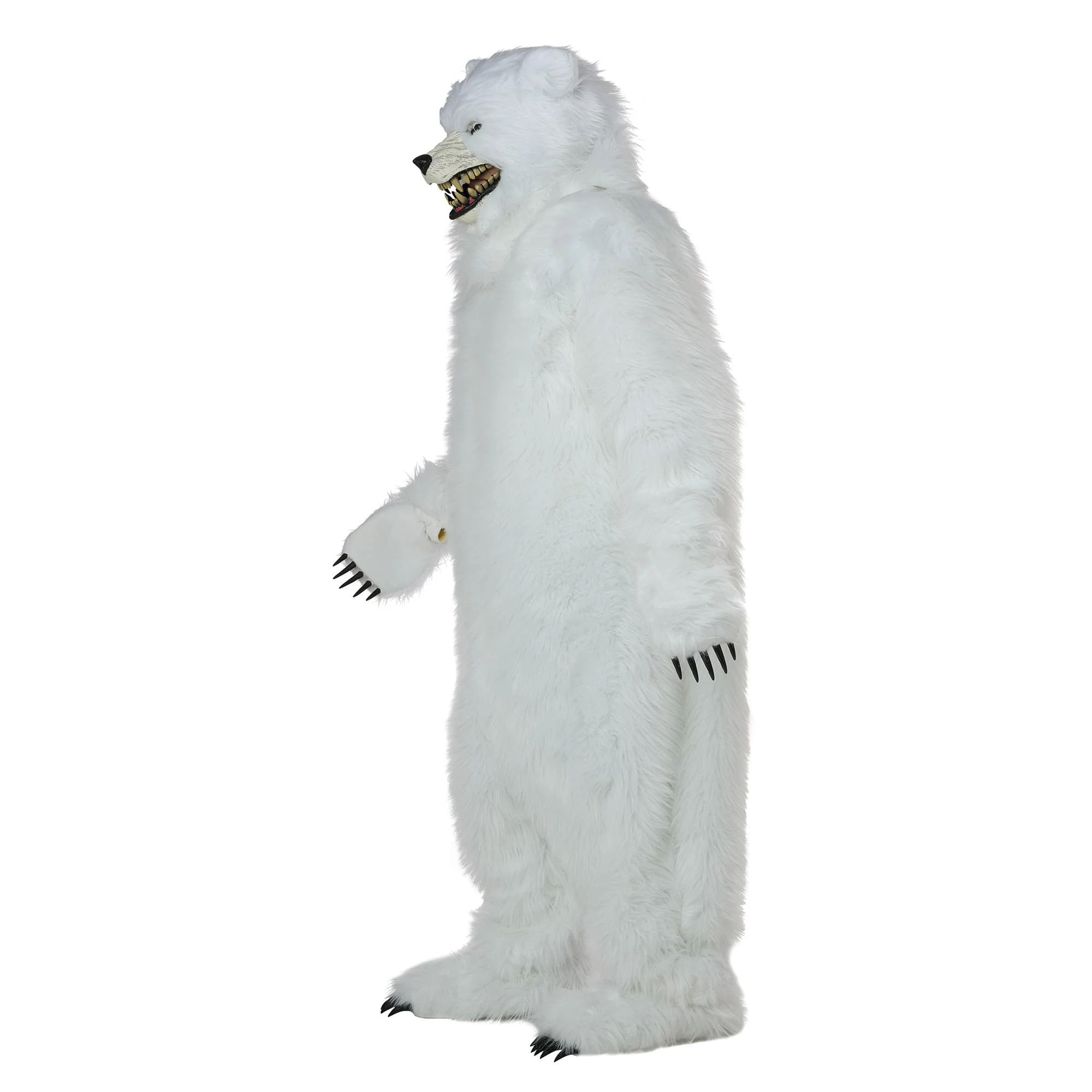 Polar Bear Deluxe Adult Ani-Motion Costume Mask - Image 2