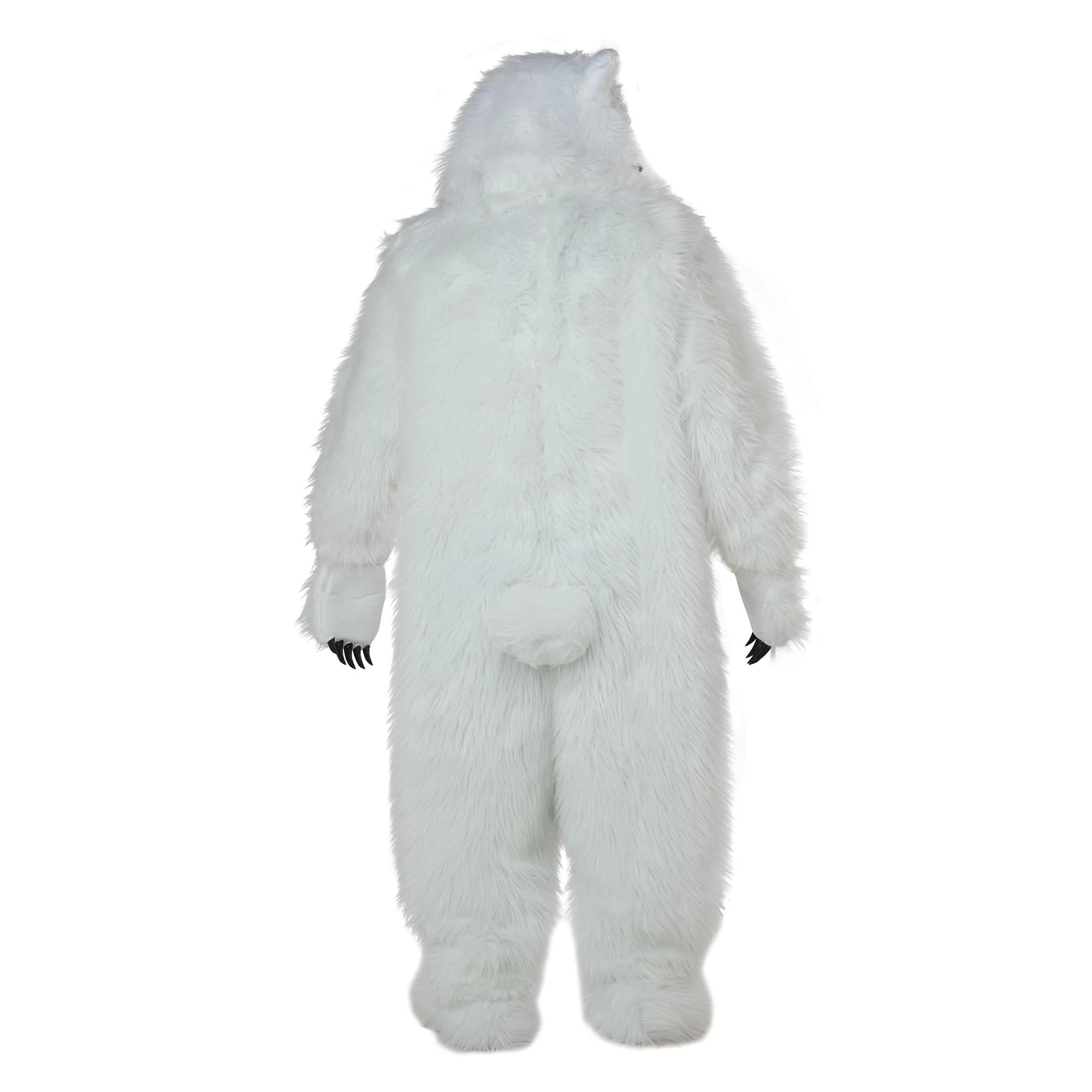 Polar Bear Deluxe Adult Ani-Motion Costume Mask - Image 3