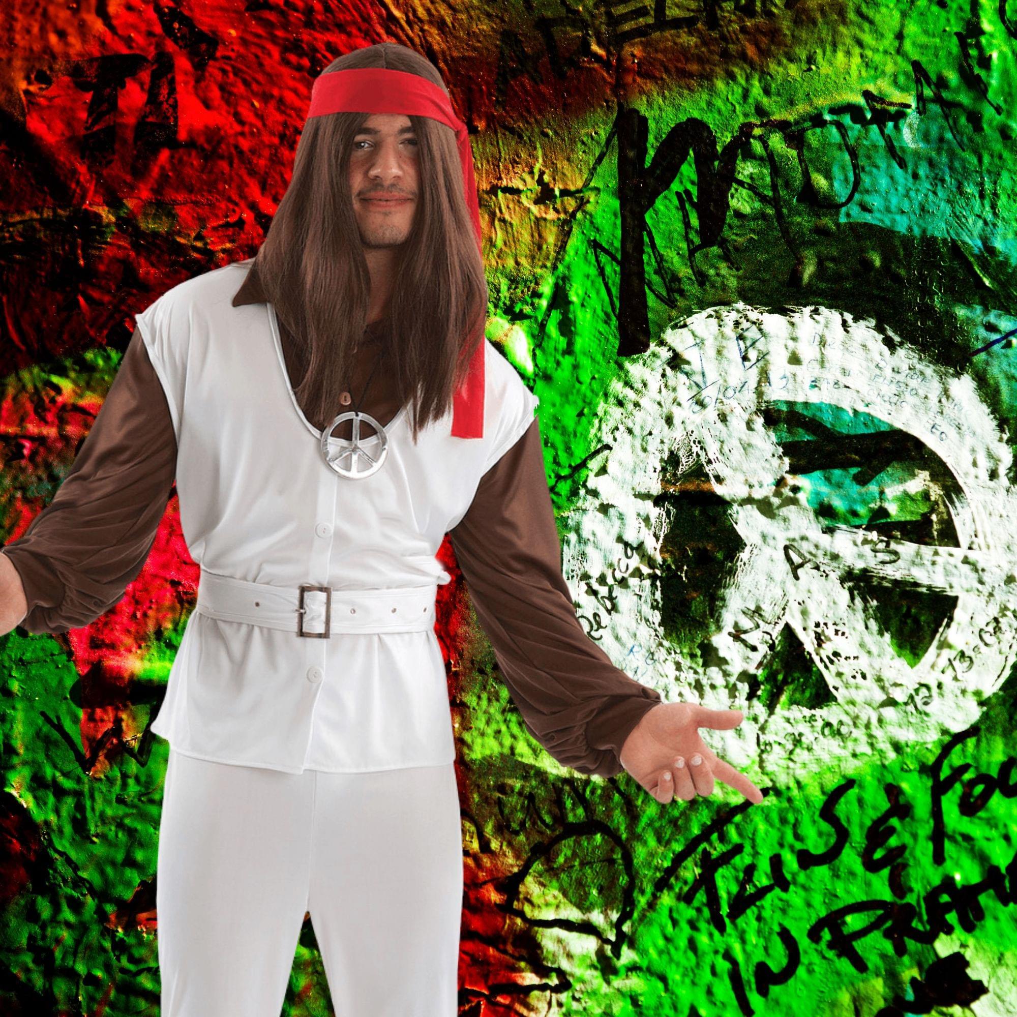 Polyester Paul Hippie Adult Costume - Image 15
