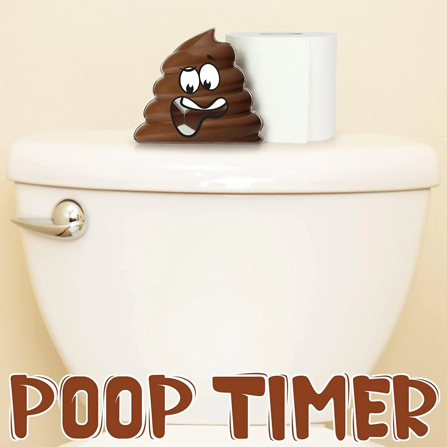 Poop Emoji 5 Minute Sand Timer | Hilarious Gag Gift - Image 3