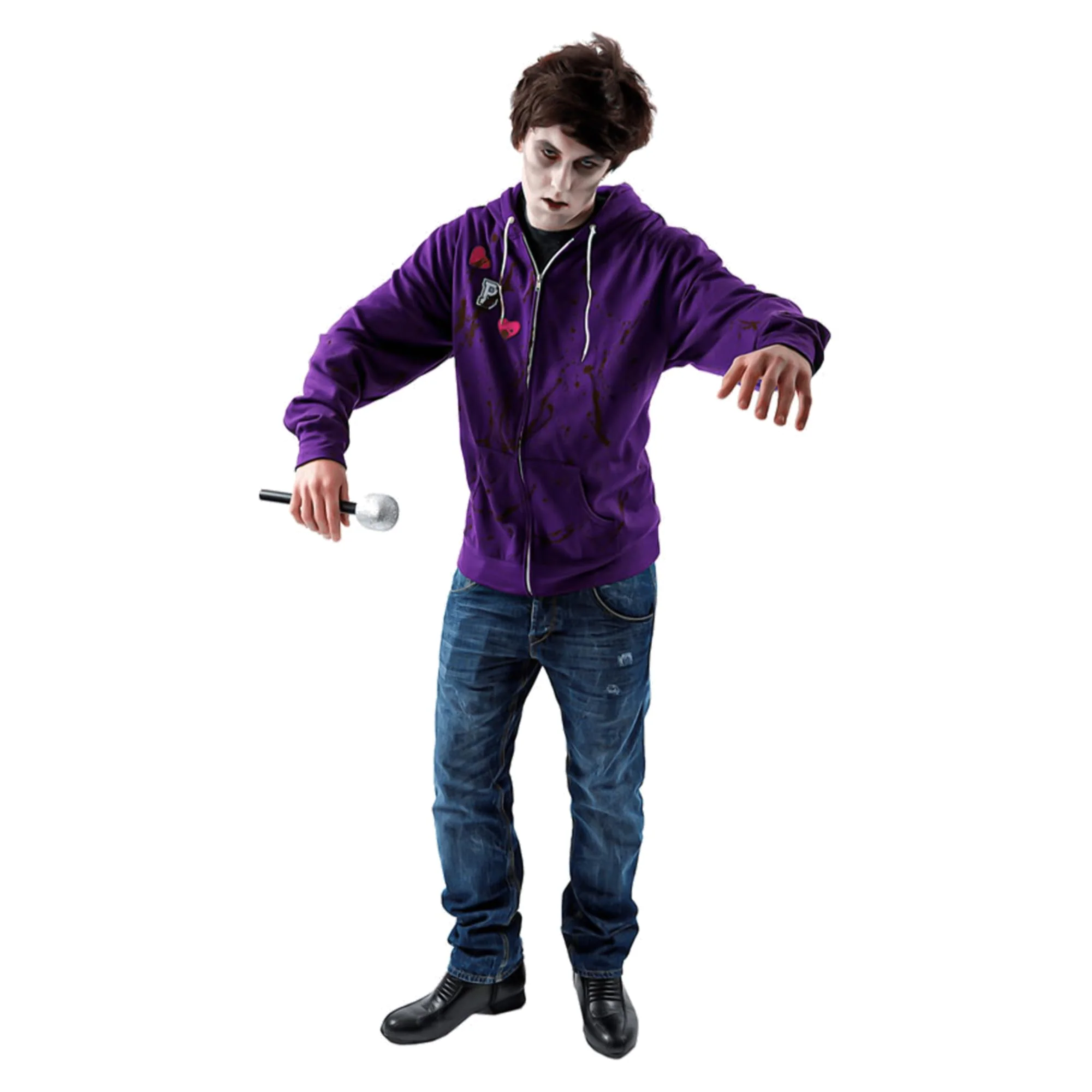 Pop Star Zombie Chest Up to Child Costume - Image 9