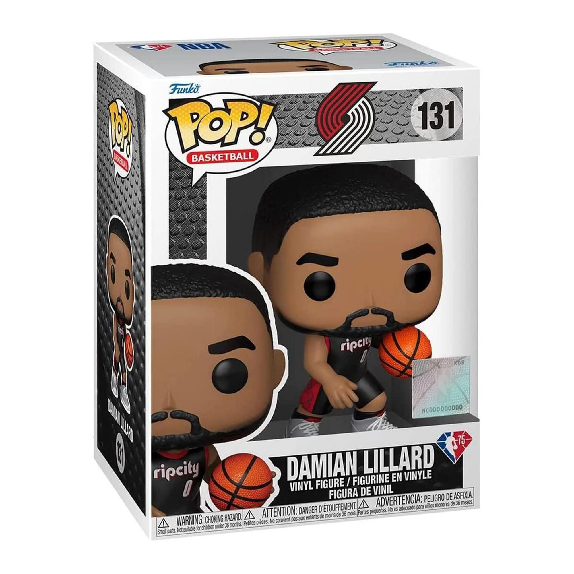 Portland Trail Blazers NBA Funko POP Vinyl Figure | Damian Lillard - Image 2