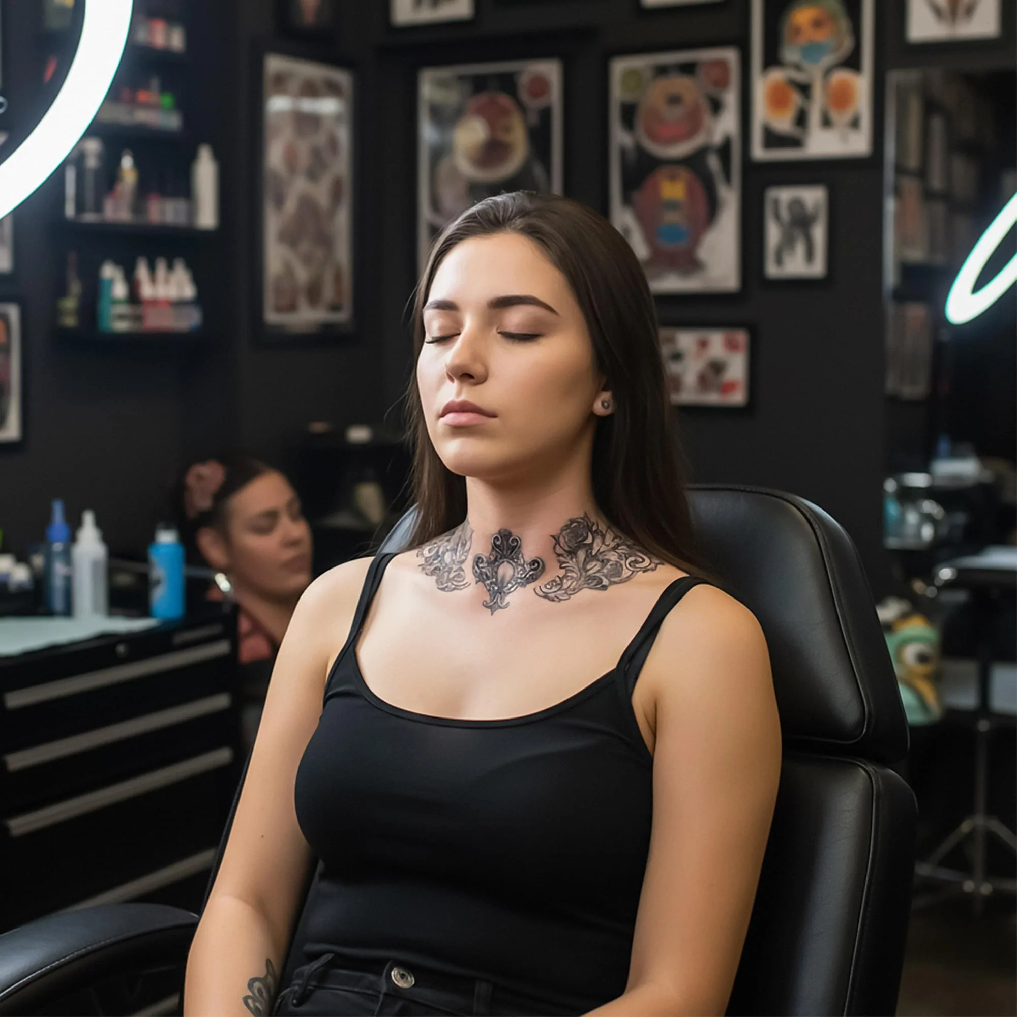 Posh Neck Tattoo Fx Costume Accessory - Image 4