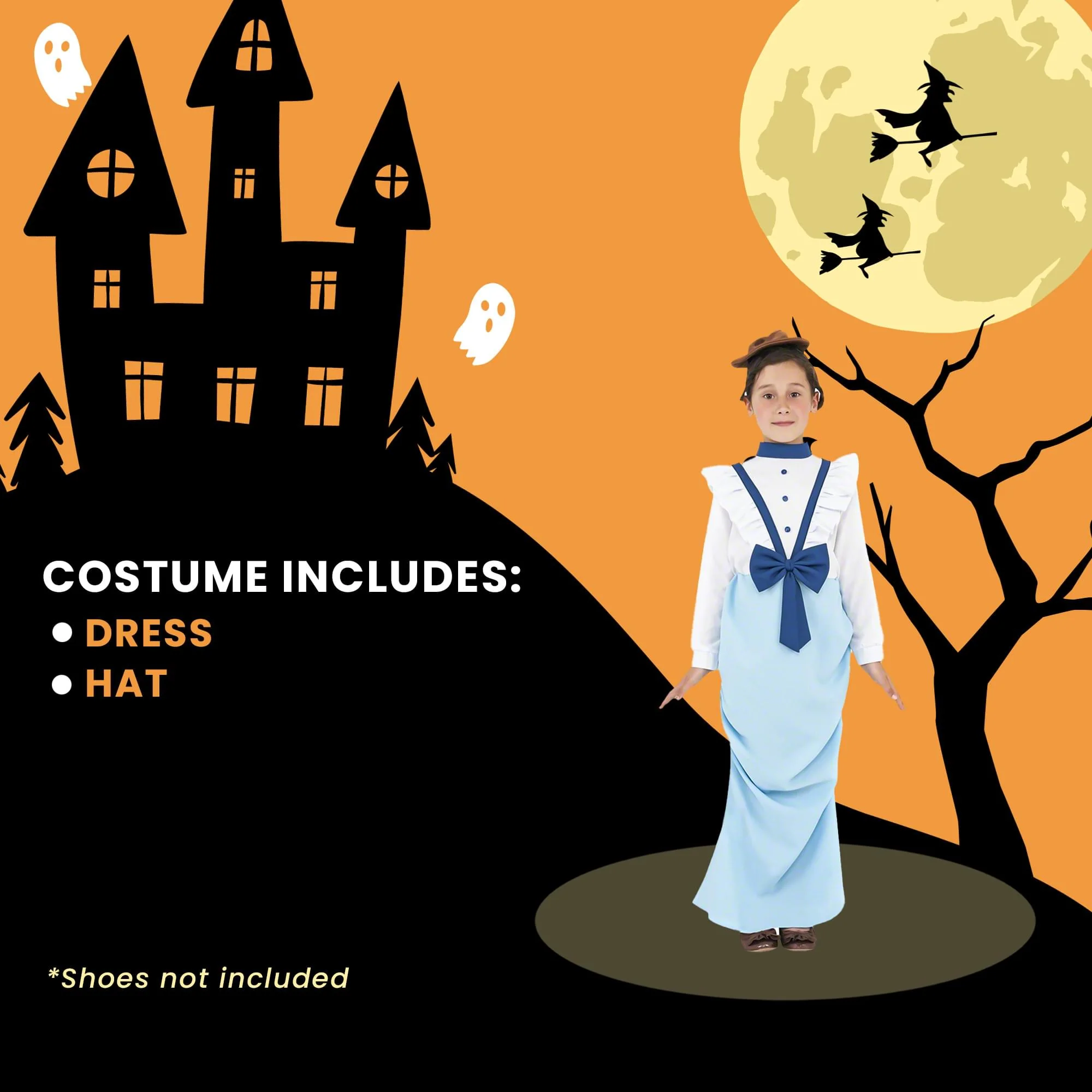 Posh Victorian Child Costume - Image 13