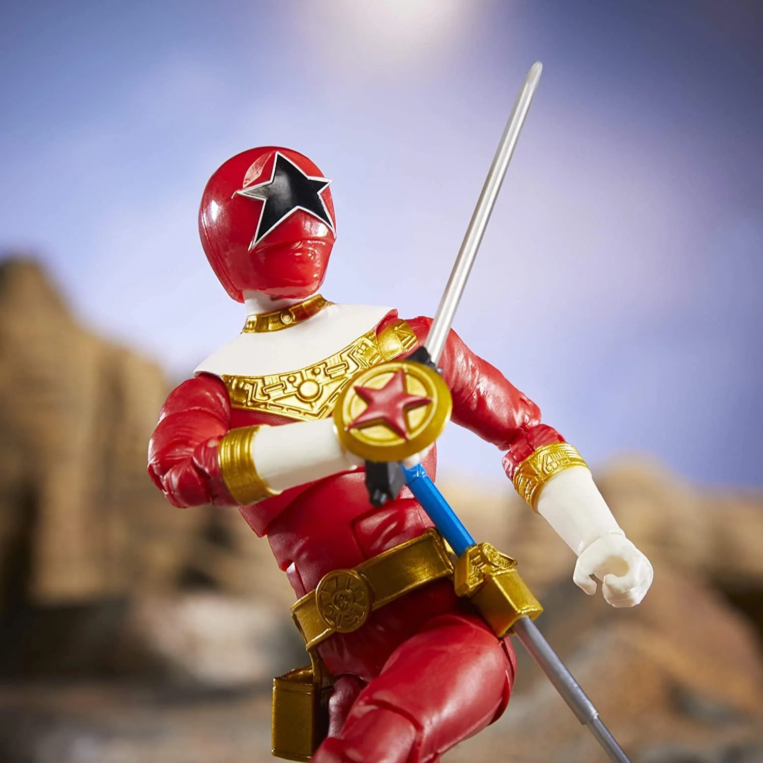 Power Rangers Lightning Collection 6 Inch Figure | Zeo Red Ranger - Image 4