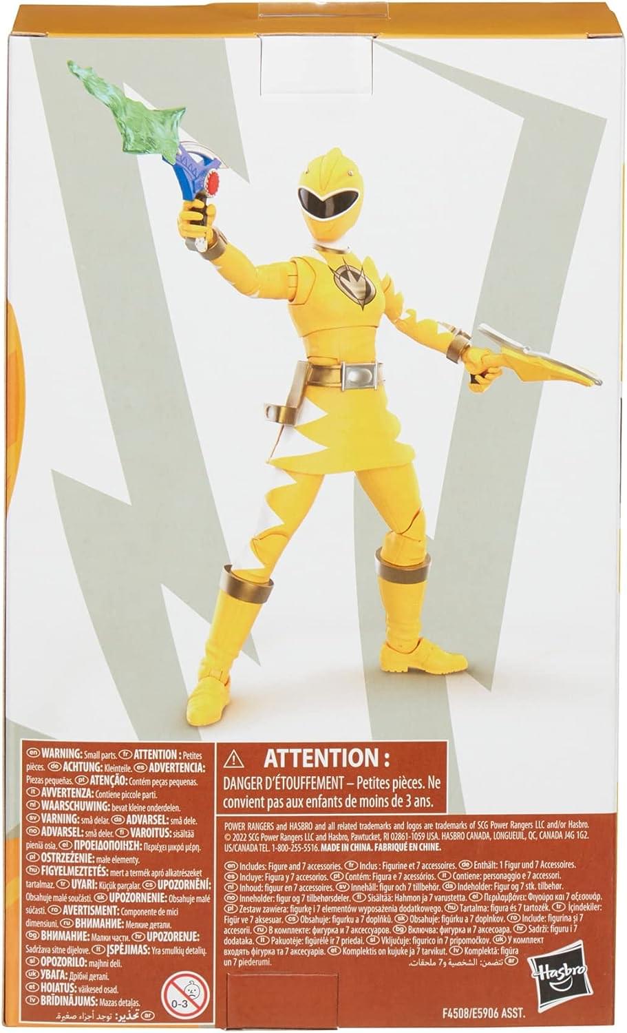 Power Rangers Lightning Collection Action Figure | Dino Thunder Yellow Ranger - Image 3