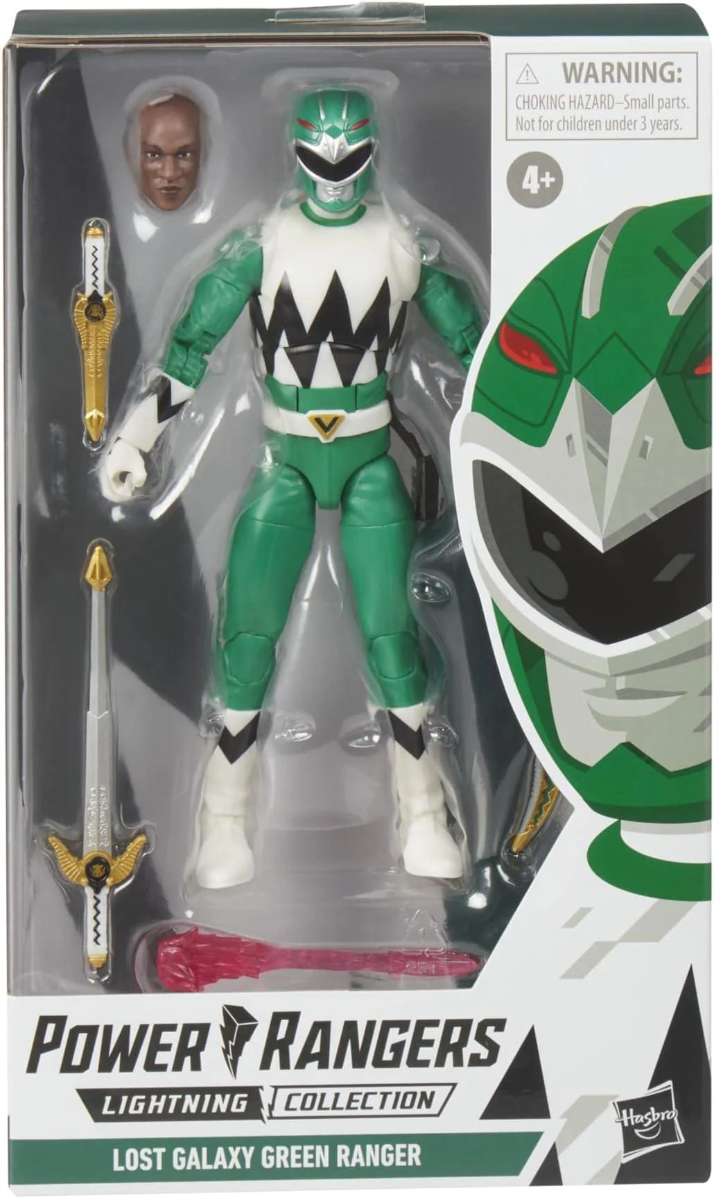 Power Rangers Lightning Collection Action Figure | Lost Galaxy Green Ranger - Image 2