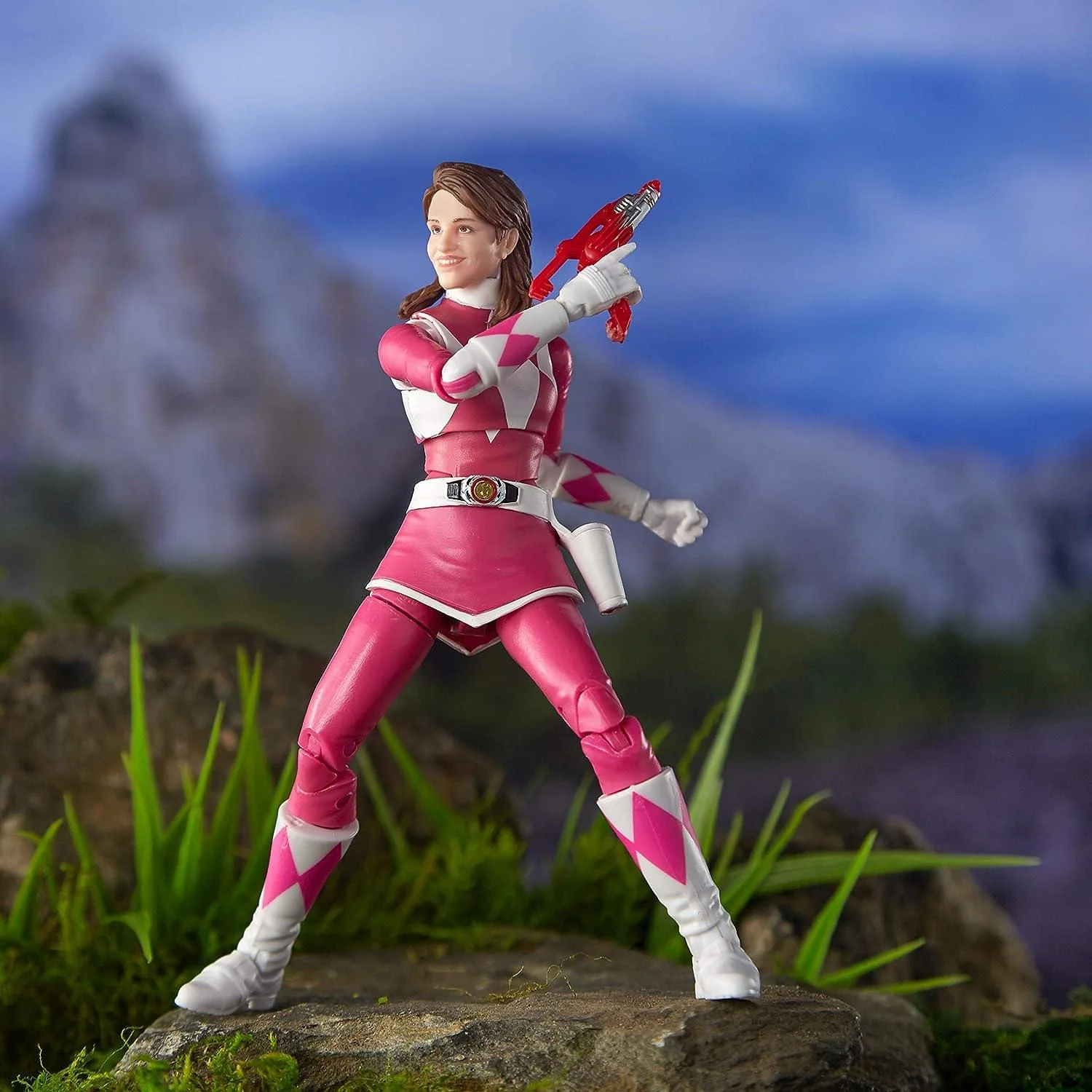 Power Rangers Lightning Collection Action Figure | Mighty Morphin Pink Ranger - Image 4