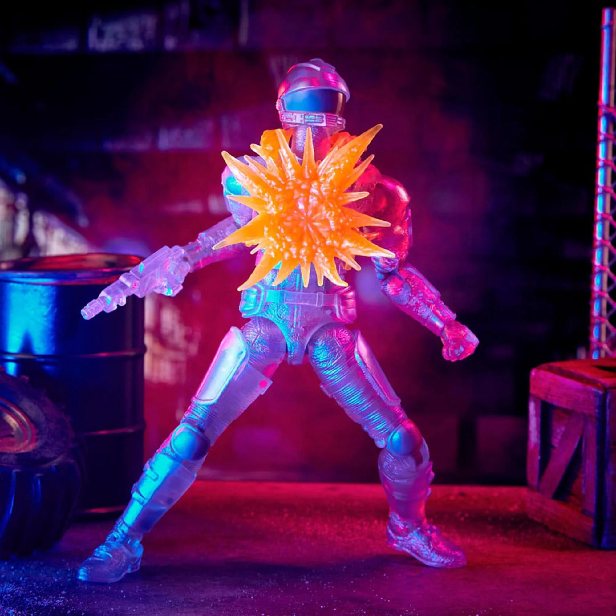 Power Rangers Lightning Collection Turbo Invisible Phantom Ranger 6 Inch Figure - Image 8