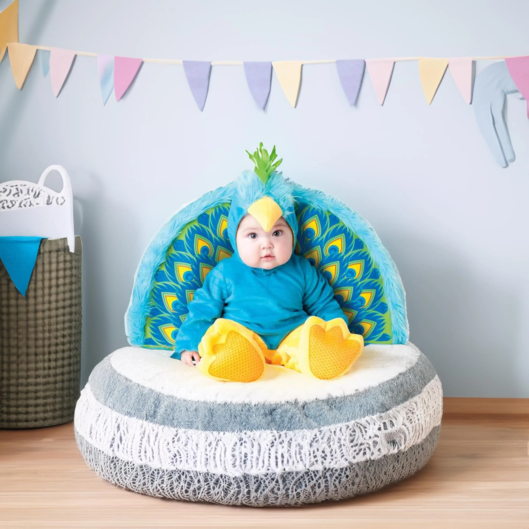 Precious Peacock Infant Toddler Costume - Image 2