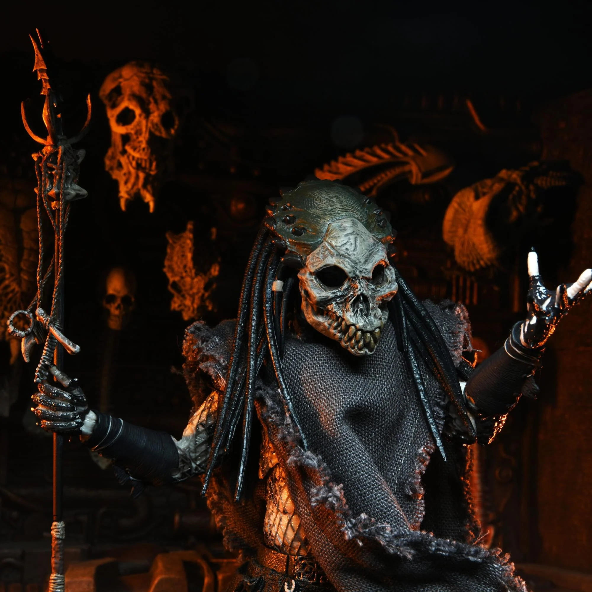 Predator 2 Ultimate Shaman Predator 7 Inch Scale Action Figure - Image 5