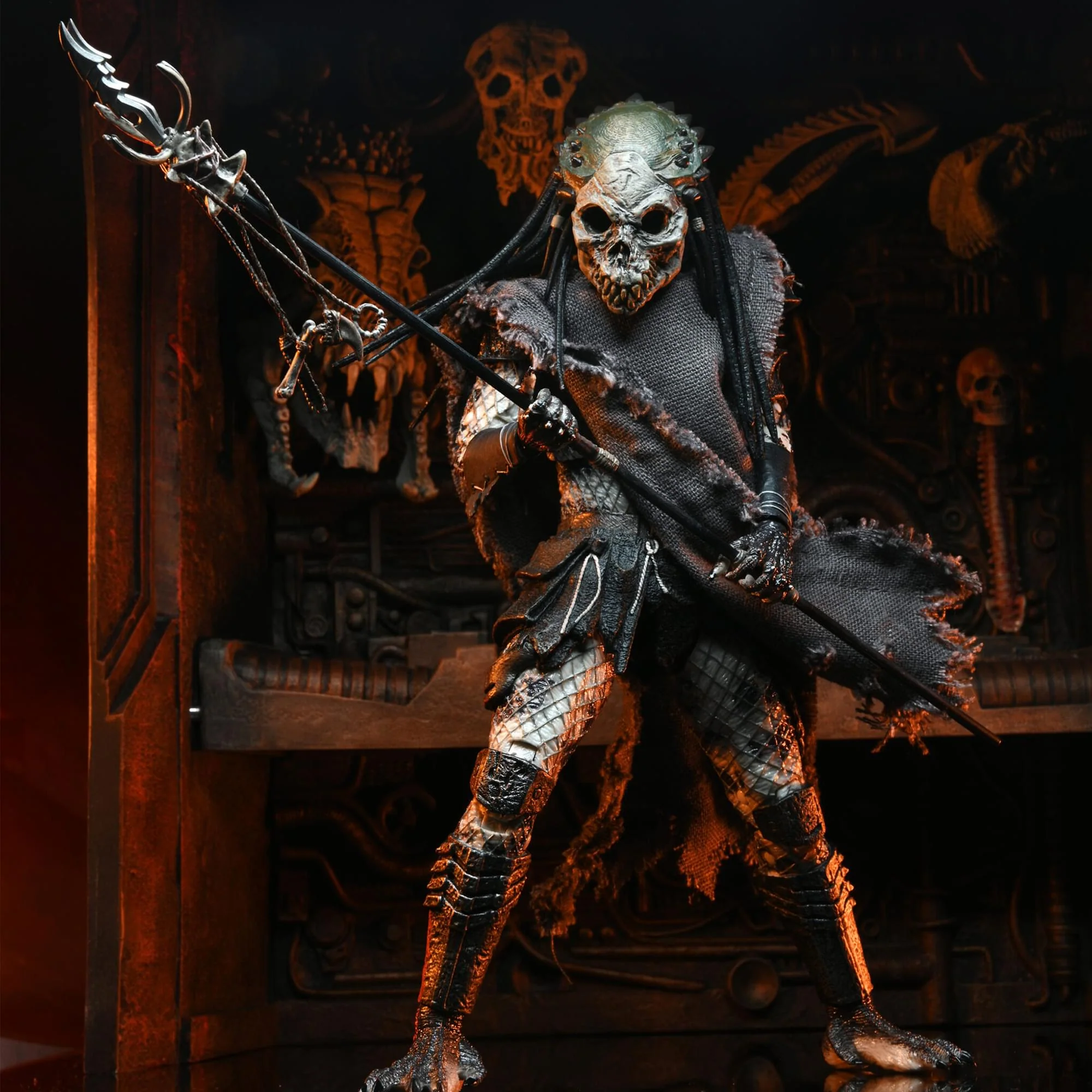 Predator 2 Ultimate Shaman Predator 7 Inch Scale Action Figure - Image 7