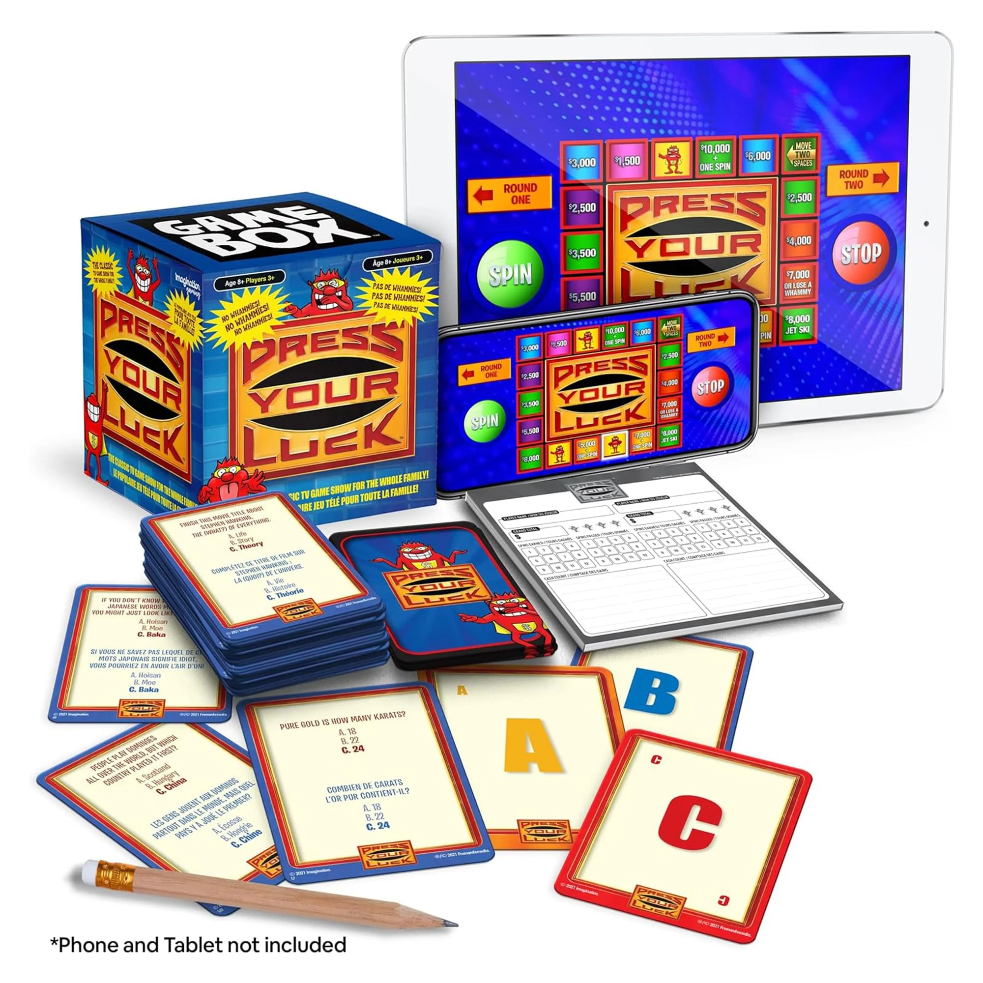 Press Your Luck Family Game Box - Image 2