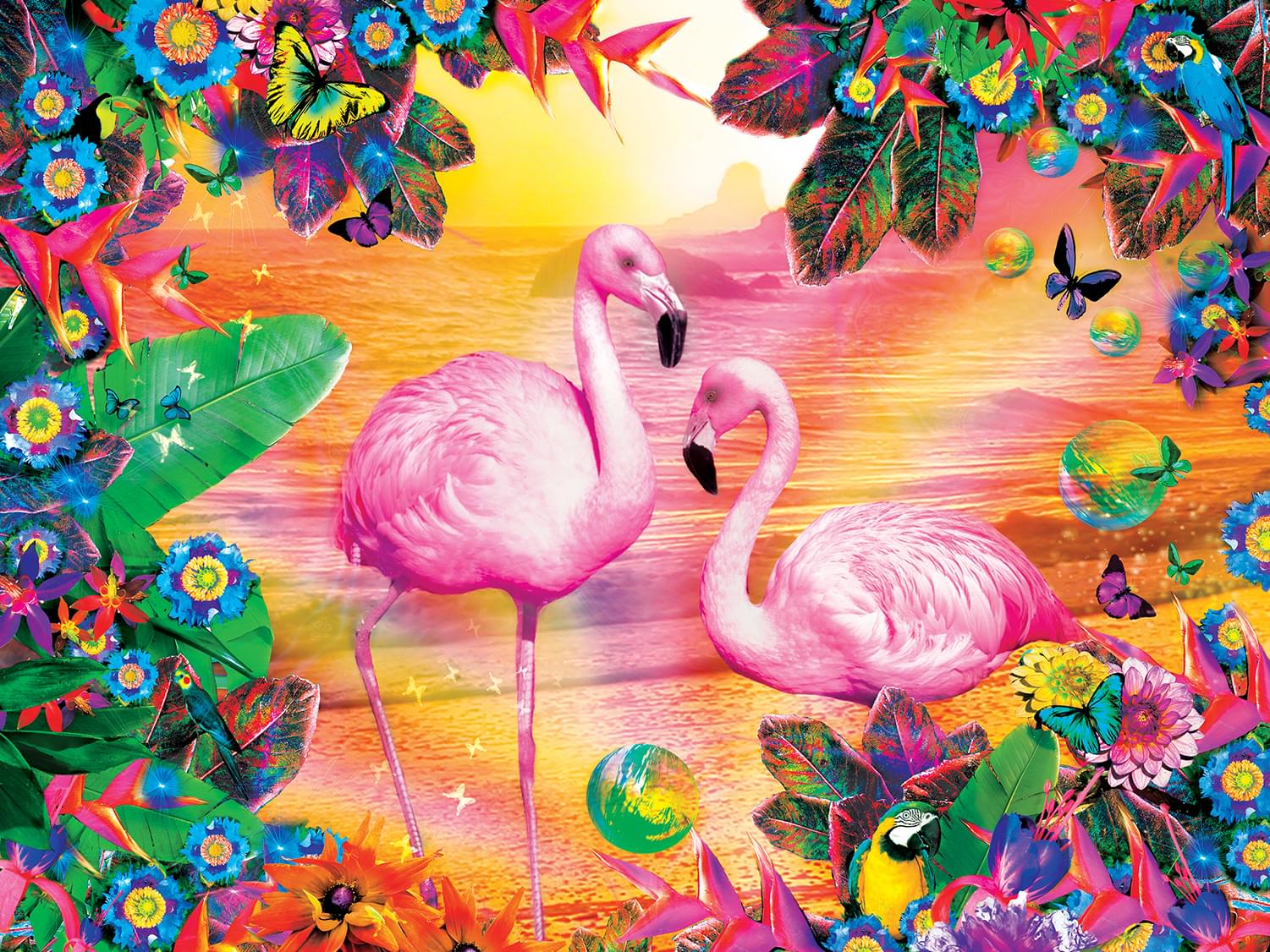 Pretty in Pink 300 Piece Large EZ Grip Jigsaw Puzzle - Image 3