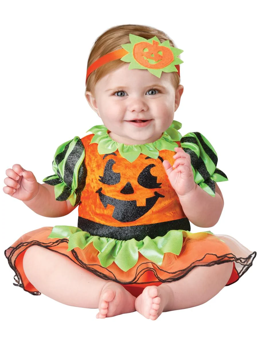 Pumpkin Patch Princess Baby Costume