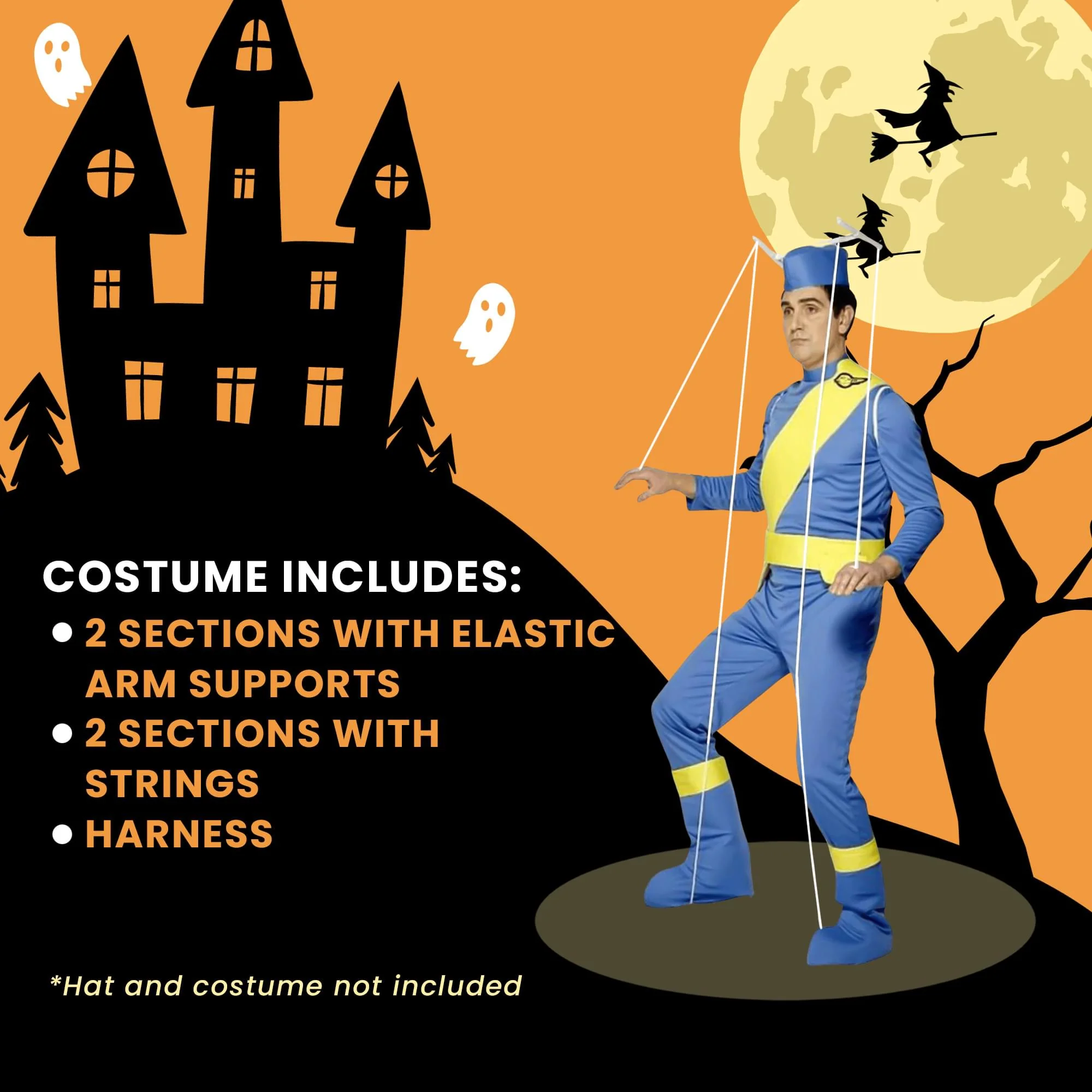 Puppet Frame Adult Costume - Image 5