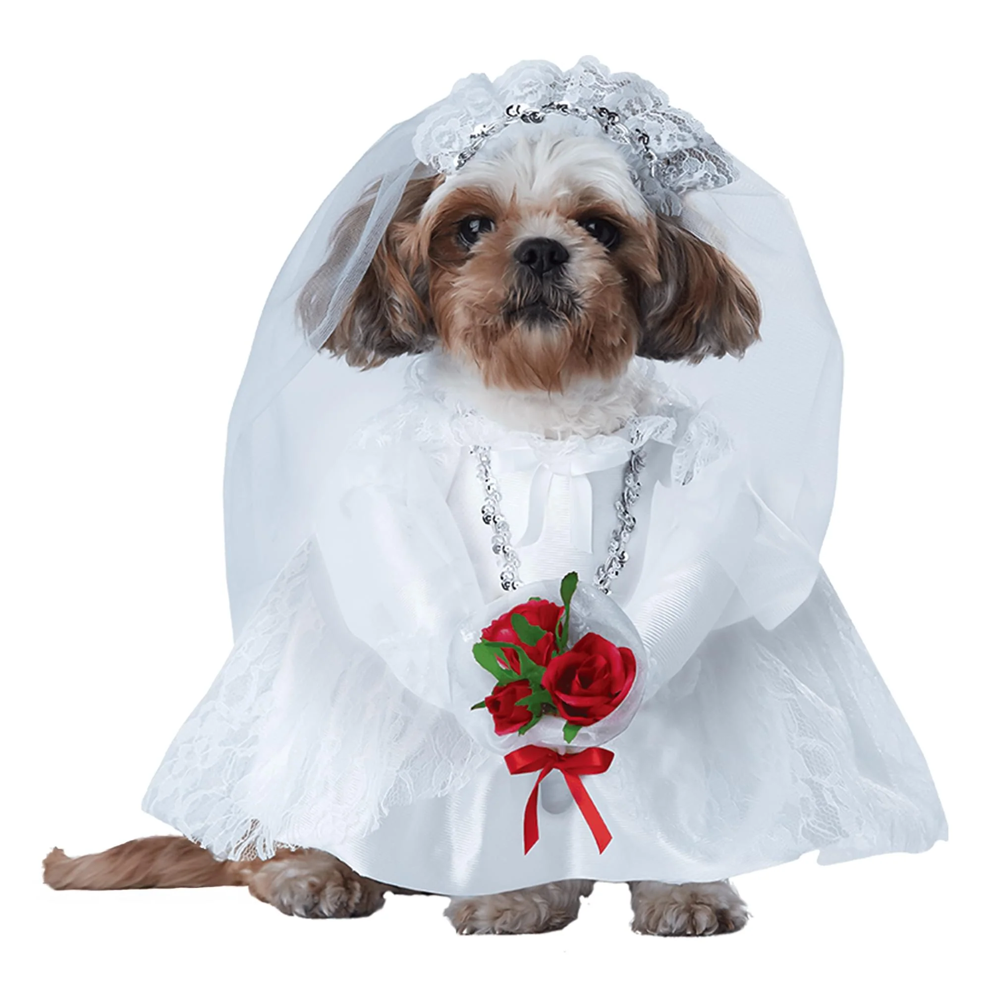 Puppy Love Bride Pet Costume - Image 6