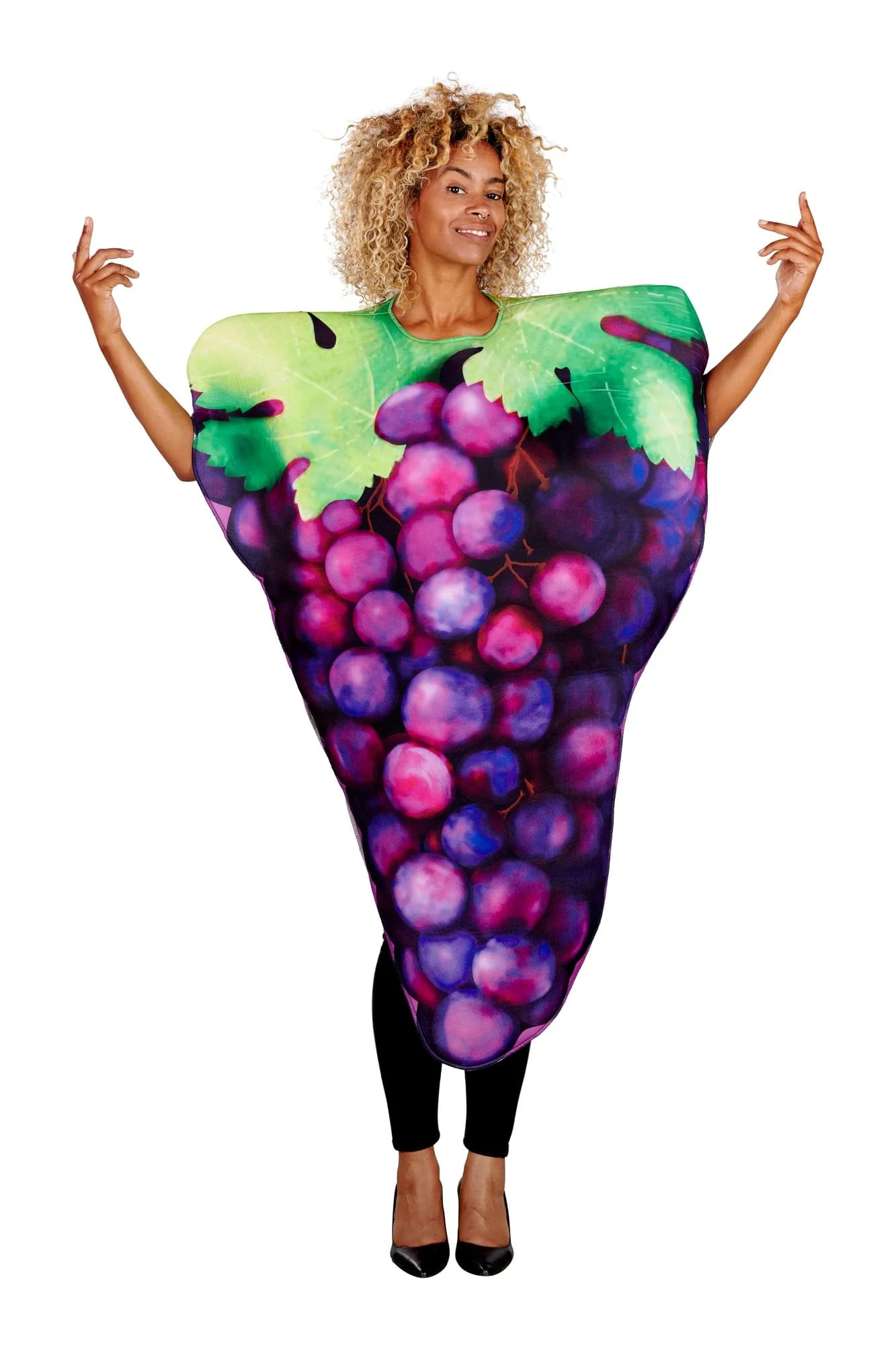 Purple Grapes Adult Costume | One Size - Image 3