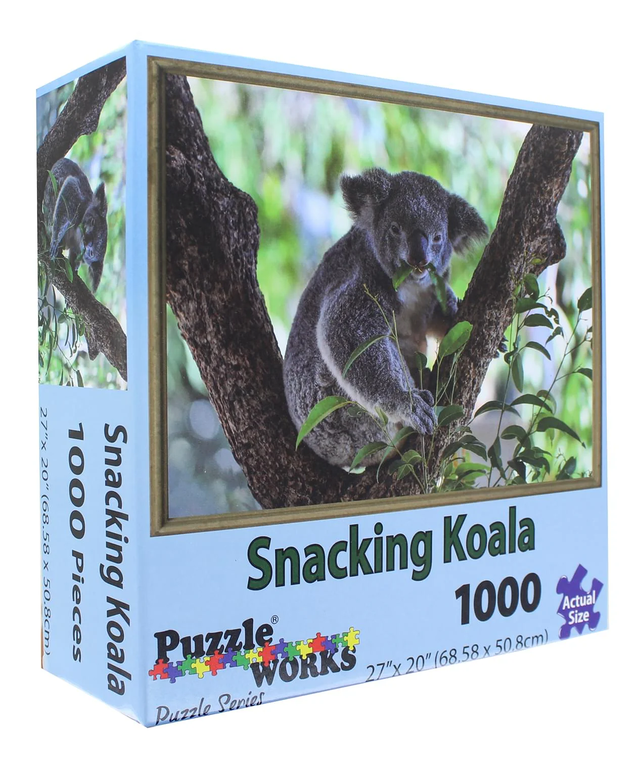 PuzzleWorks 1000 Piece Jigsaw Puzzle | Snacking Koala - Image 3