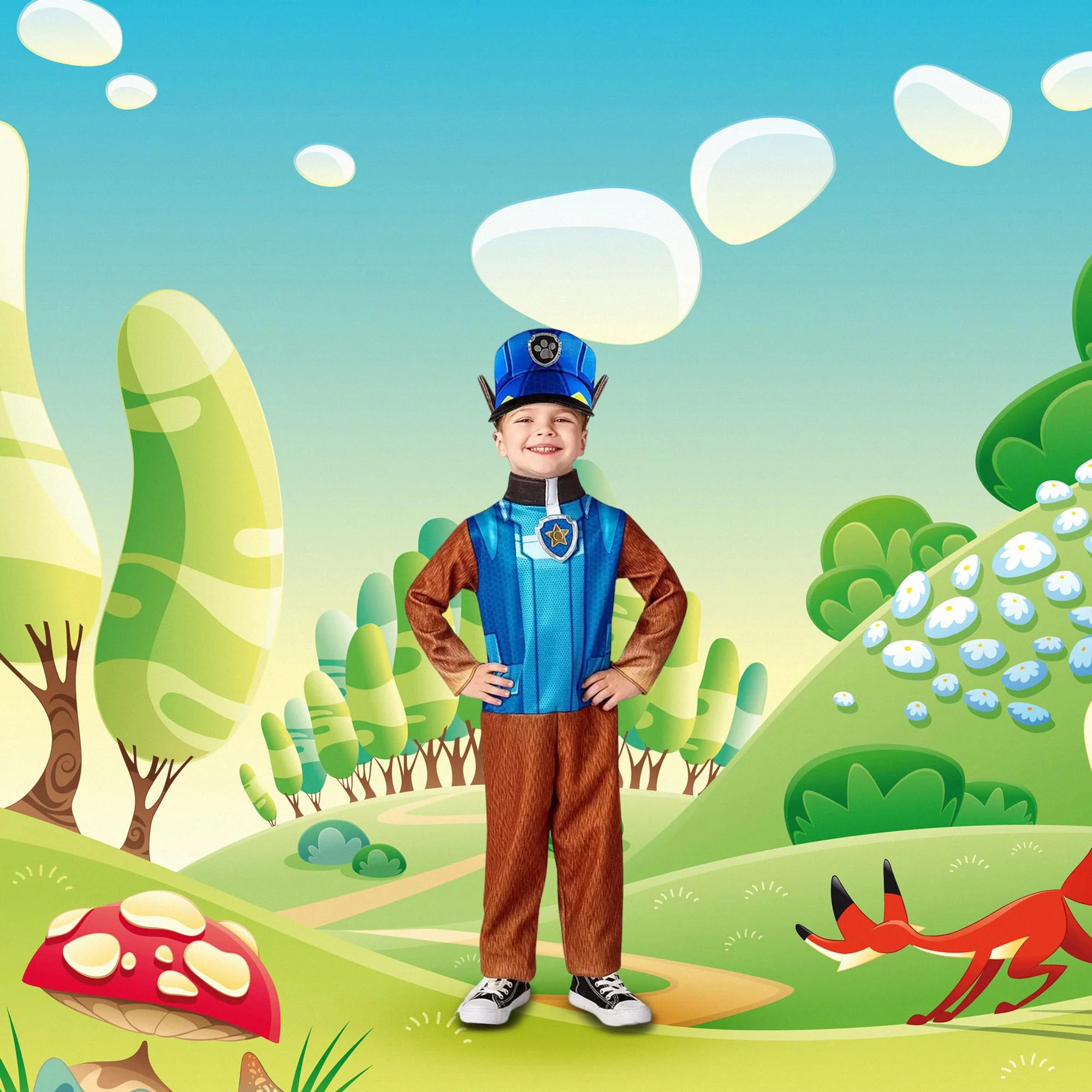 Paw Patrol The Movie Chase Child Costume - Image 7