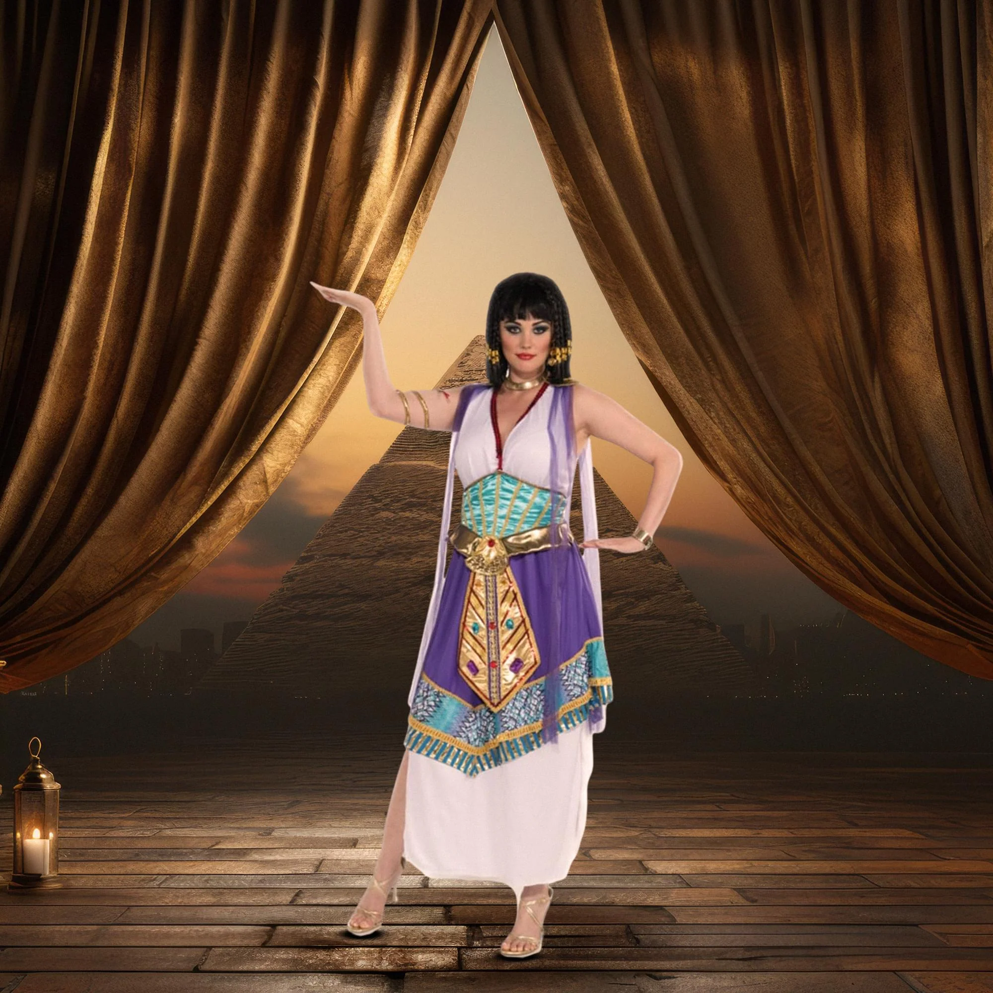 Queen Cleopatra Costume Adult Women - Image 3